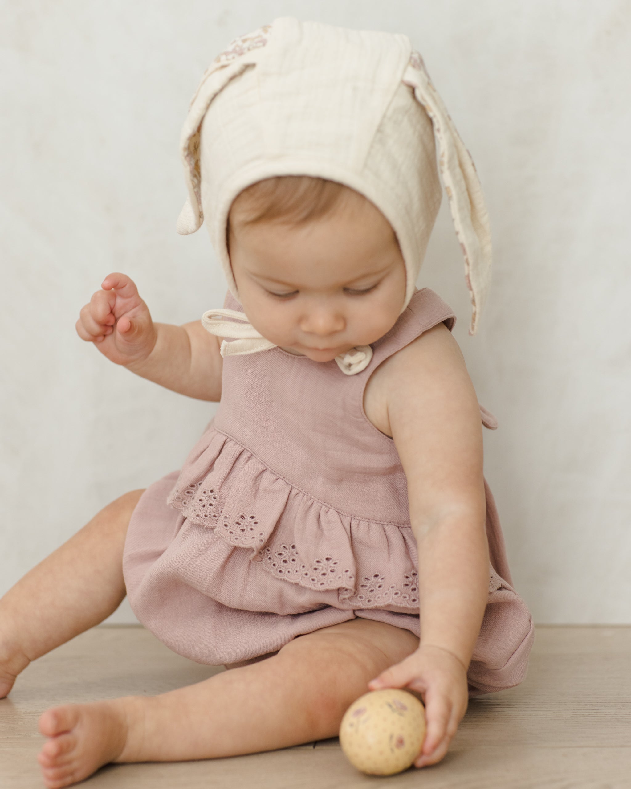 Penny Romper Mauve - Rylee + Cru | Kids Clothes | Trendy Baby Clothes | Modern Infant Outfits |