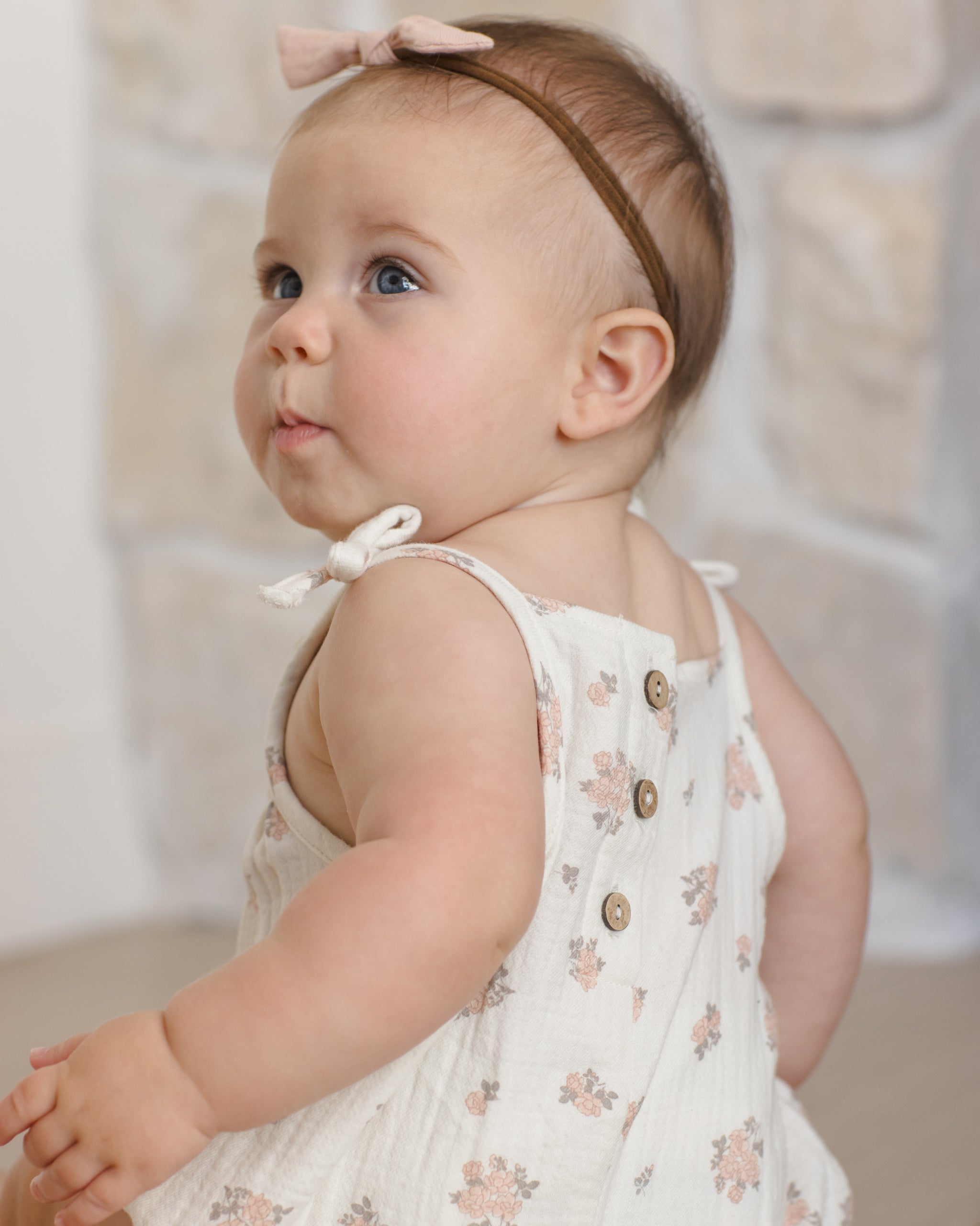 Betty Romper Garden Rose - Rylee + Cru | Kids Clothes | Trendy Baby Clothes | Modern Infant Outfits |