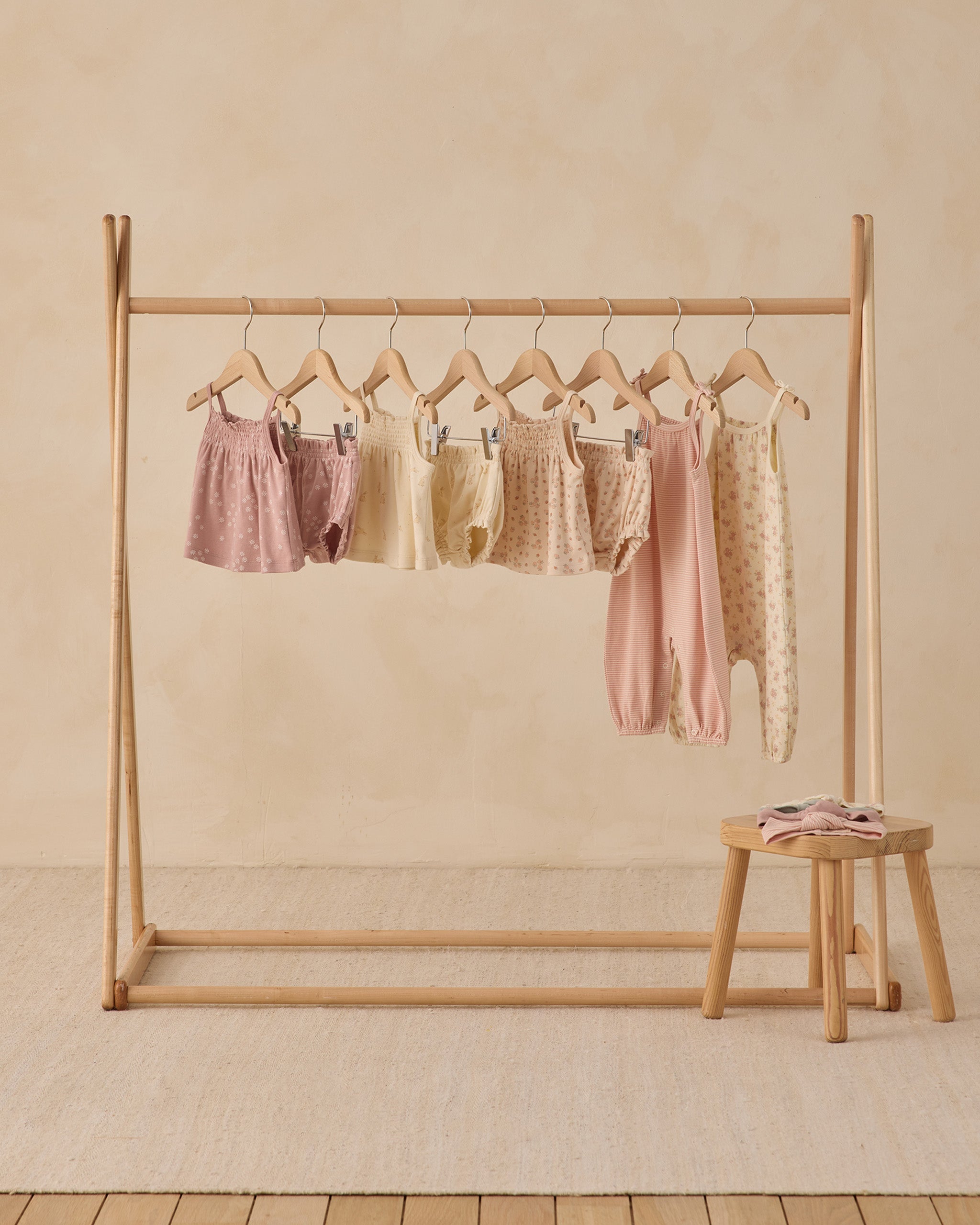 Smocked Tank + Bloomer Set Strawberries - Rylee + Cru | Kids Clothes | Trendy Baby Clothes | Modern Infant Outfits |