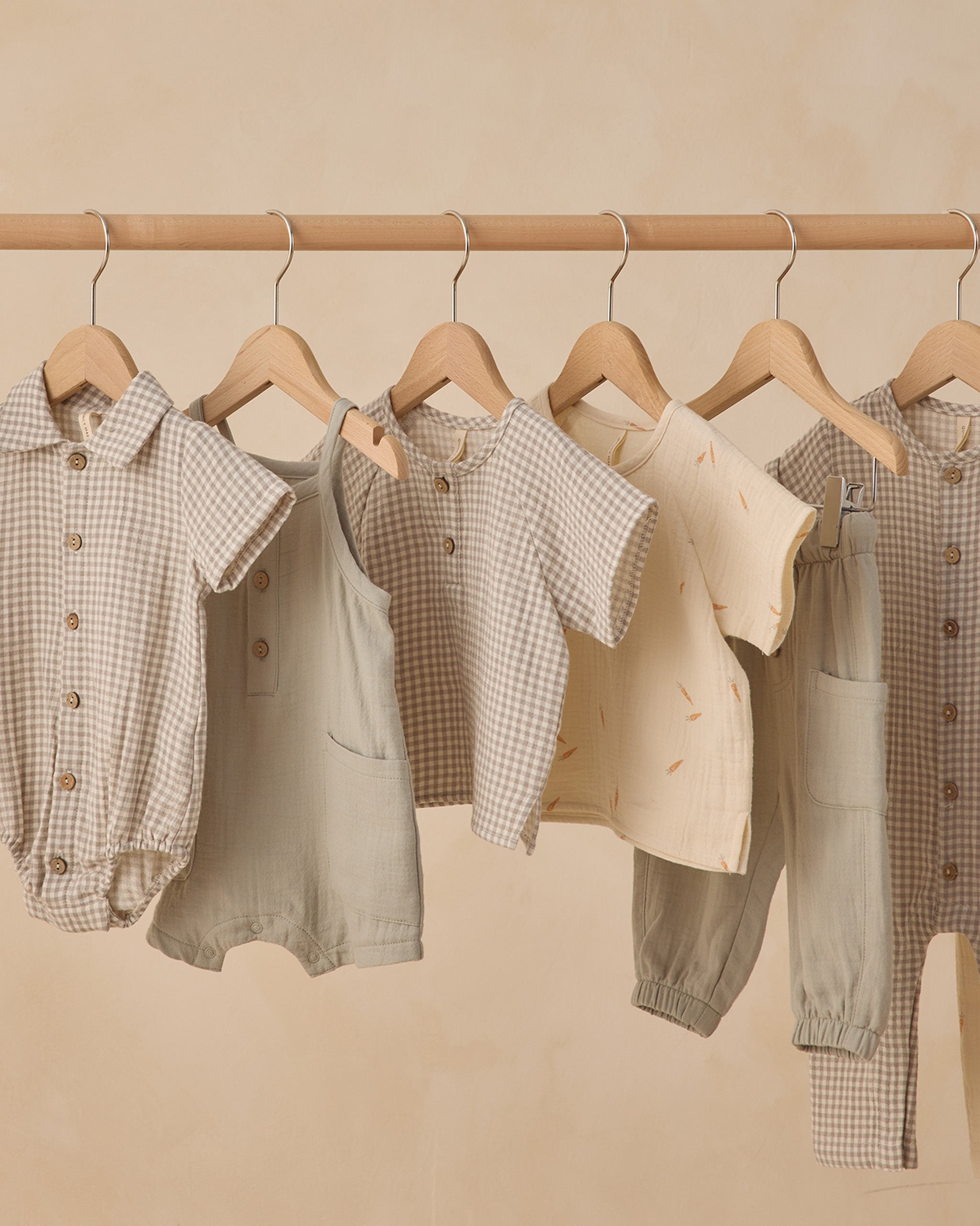 Short Sleeve Zion Shirt Carrots - Rylee + Cru | Kids Clothes | Trendy Baby Clothes | Modern Infant Outfits |