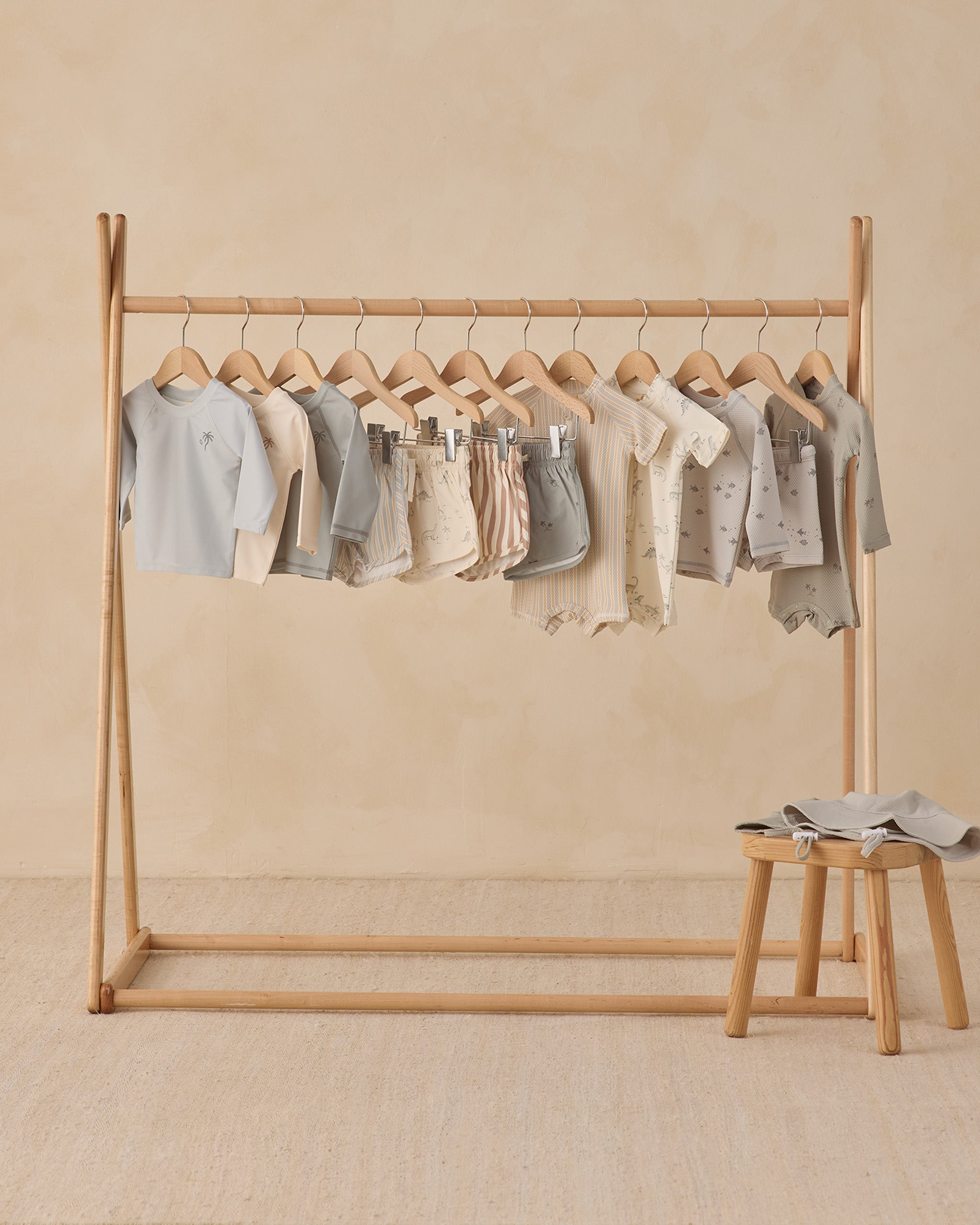 Long Sleeve One-Piece Rashguard Palm - Rylee + Cru | Kids Clothes | Trendy Baby Clothes | Modern Infant Outfits |