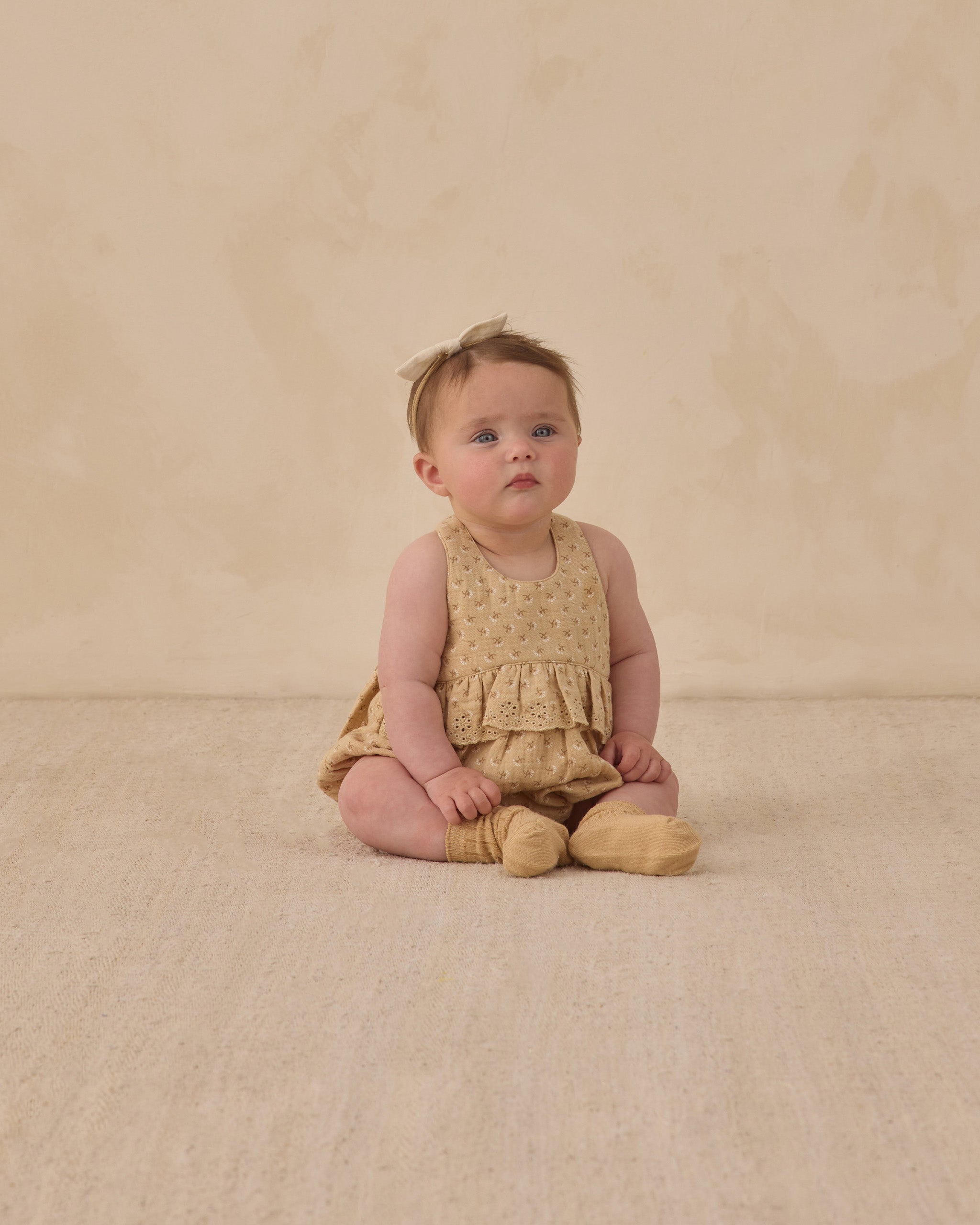 Penny Romper French Flora - Rylee + Cru | Kids Clothes | Trendy Baby Clothes | Modern Infant Outfits |