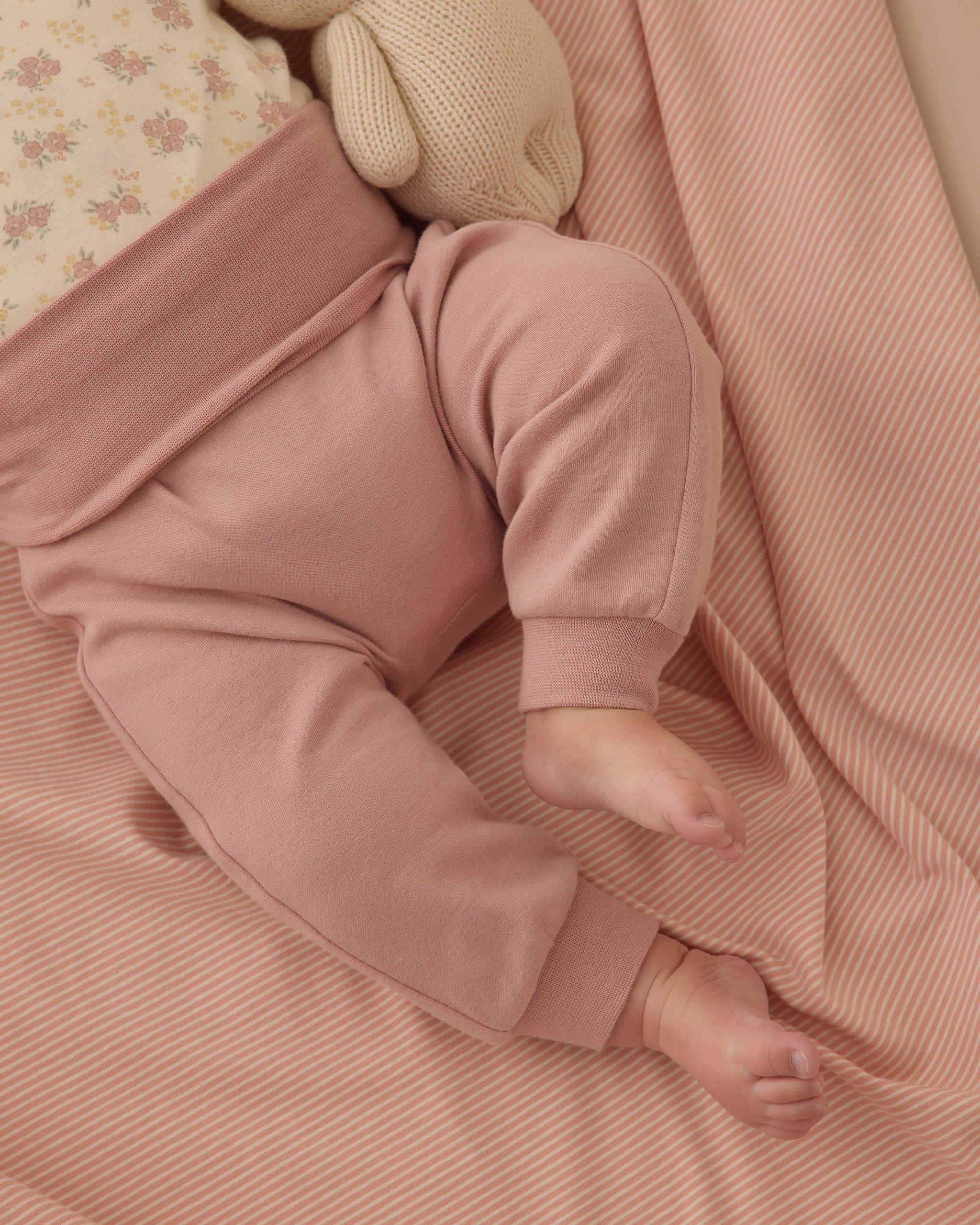 Baby Pant Mauve - Rylee + Cru | Kids Clothes | Trendy Baby Clothes | Modern Infant Outfits |