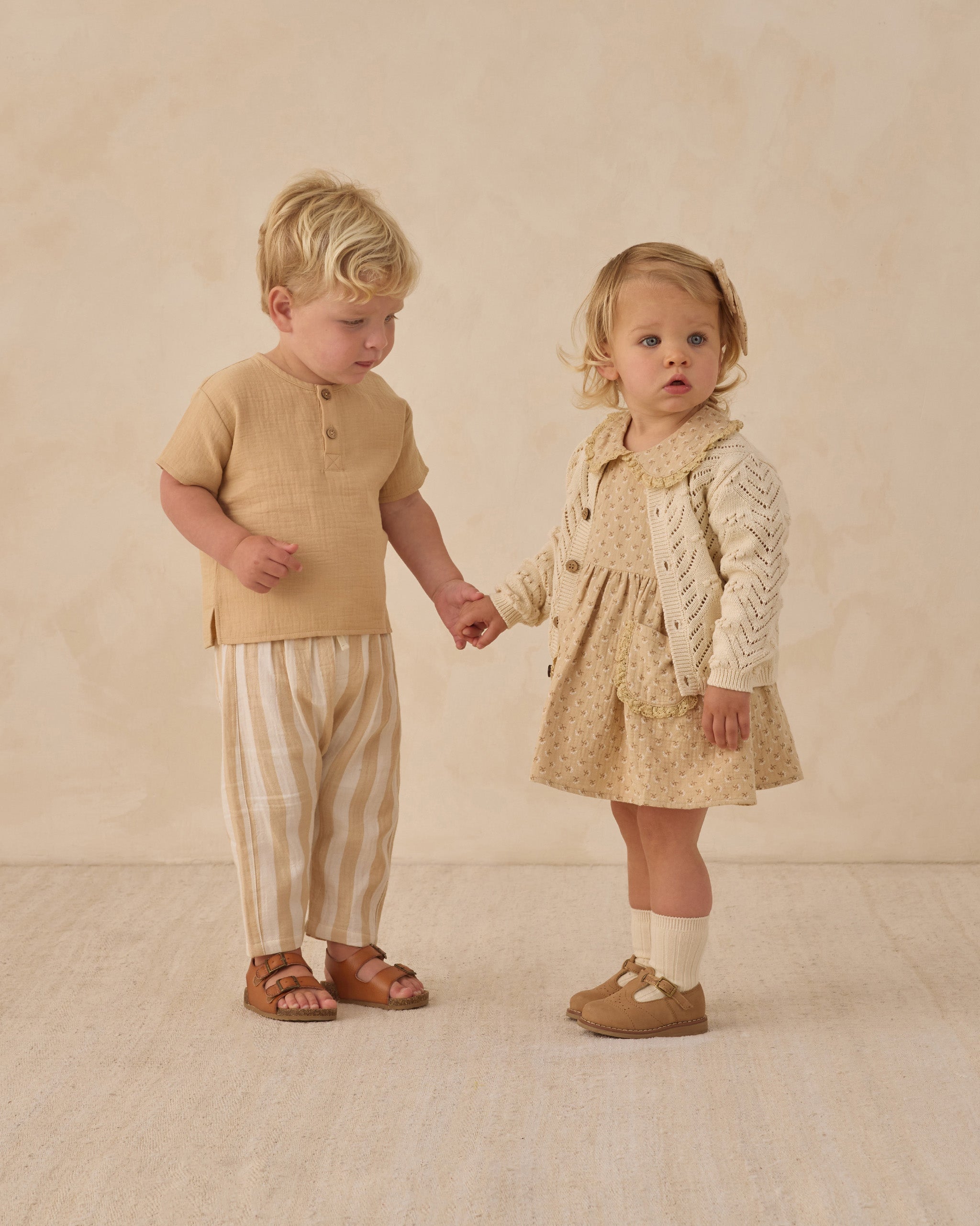 Knit Cardigan Natural - Rylee + Cru | Kids Clothes | Trendy Baby Clothes | Modern Infant Outfits |