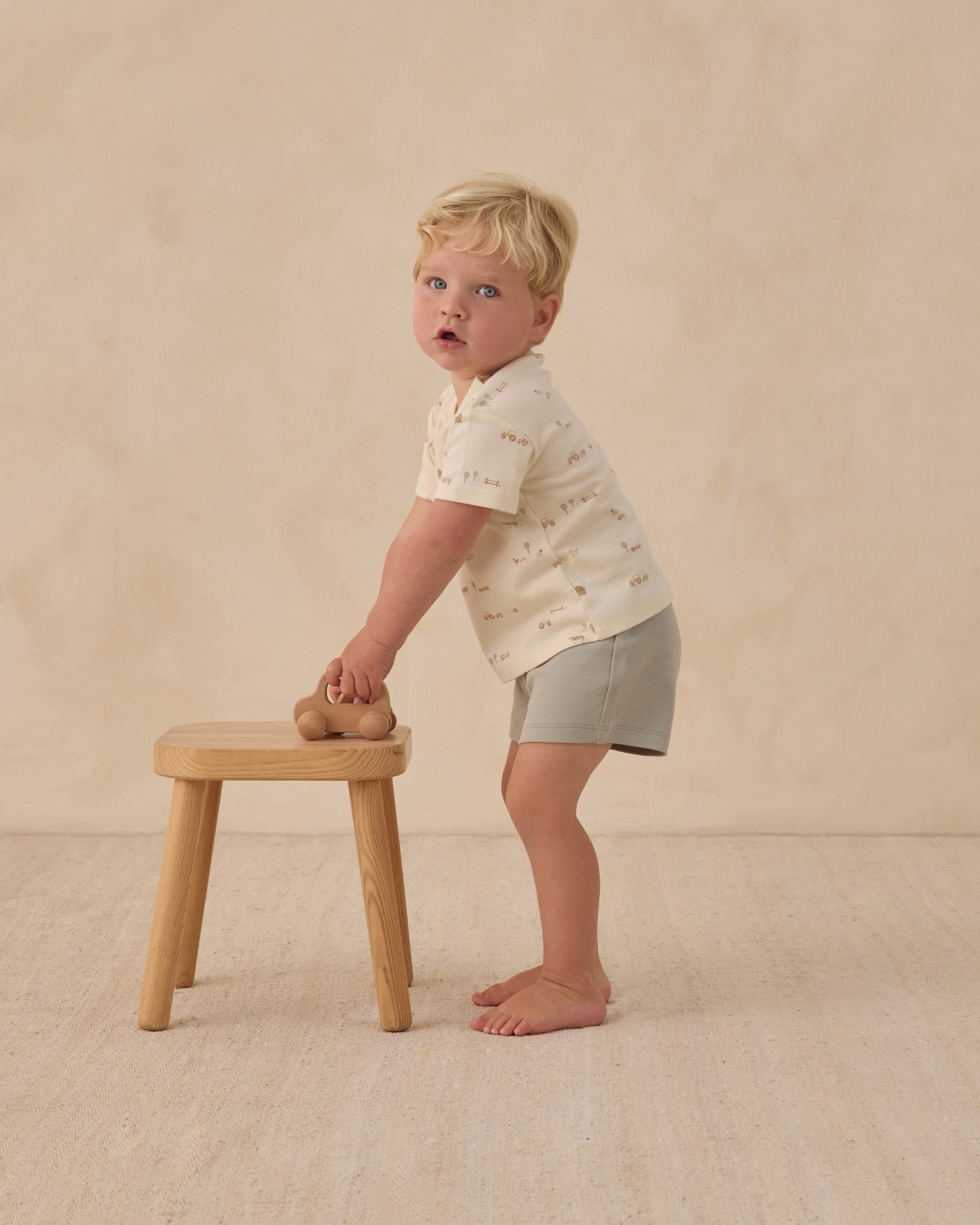 Boxy Tee Farm - Rylee + Cru | Kids Clothes | Trendy Baby Clothes | Modern Infant Outfits |