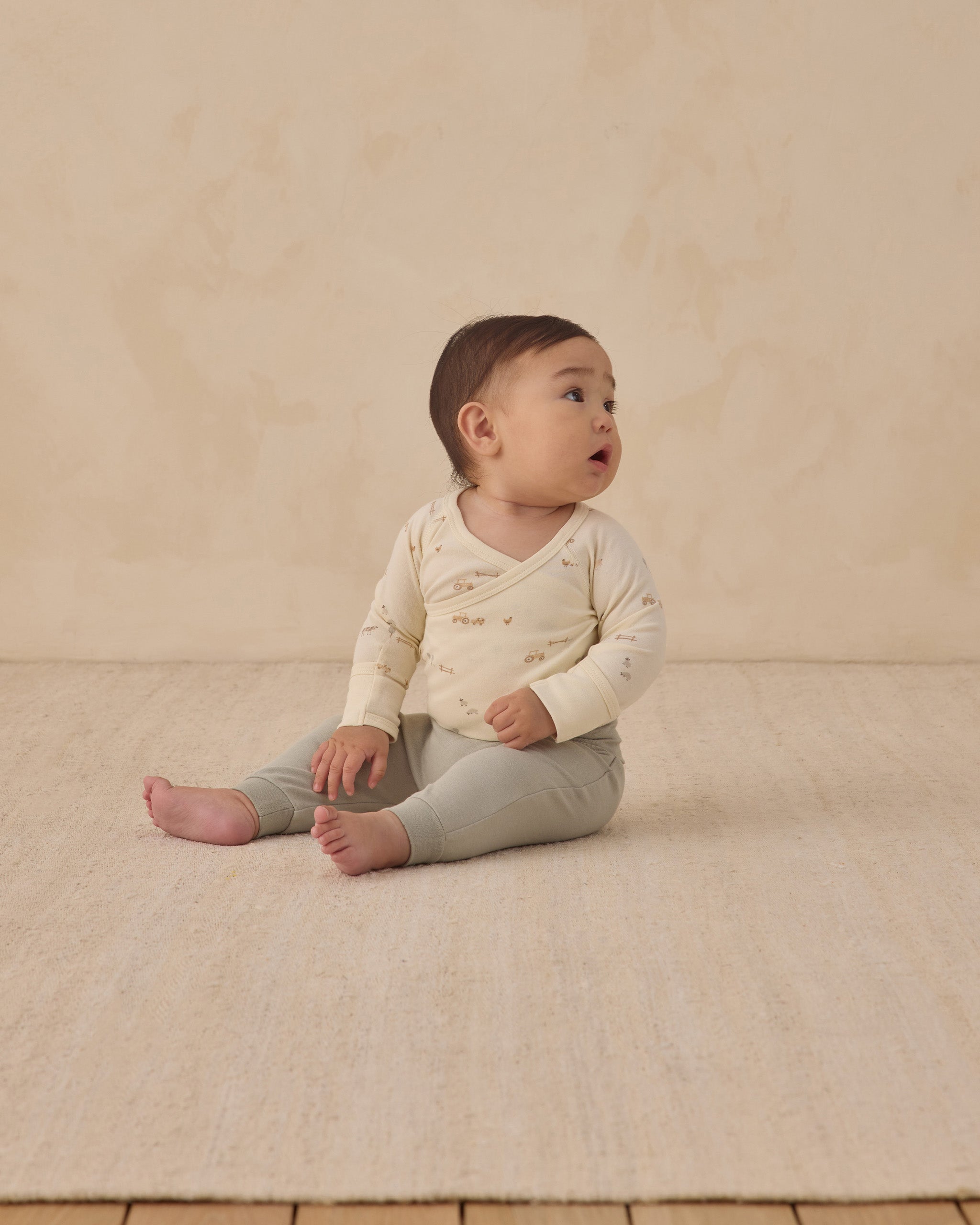 Baby Pant Sage - Rylee + Cru | Kids Clothes | Trendy Baby Clothes | Modern Infant Outfits |