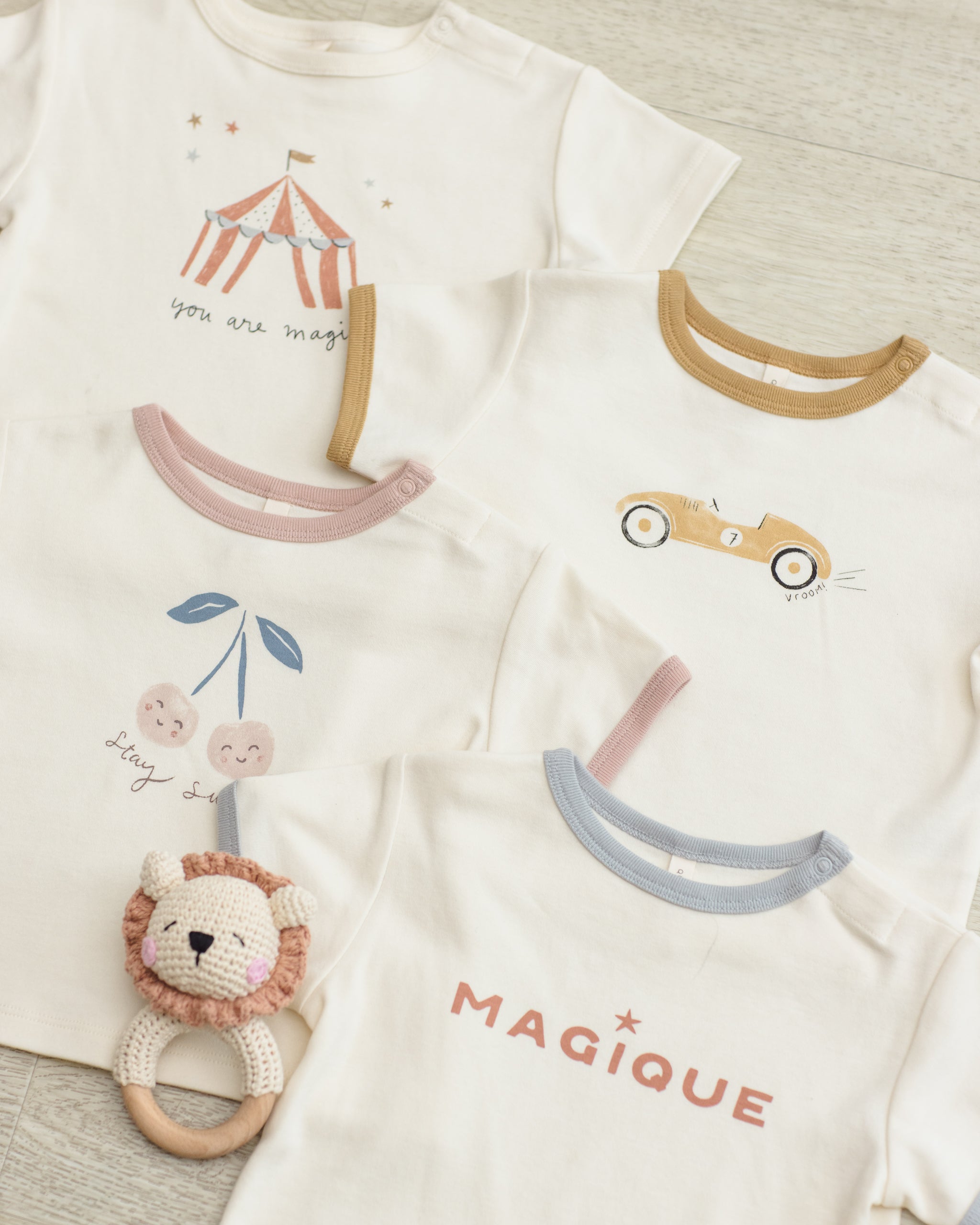 Ringer Tee Race Car - Rylee + Cru | Kids Clothes | Trendy Baby Clothes | Modern Infant Outfits |