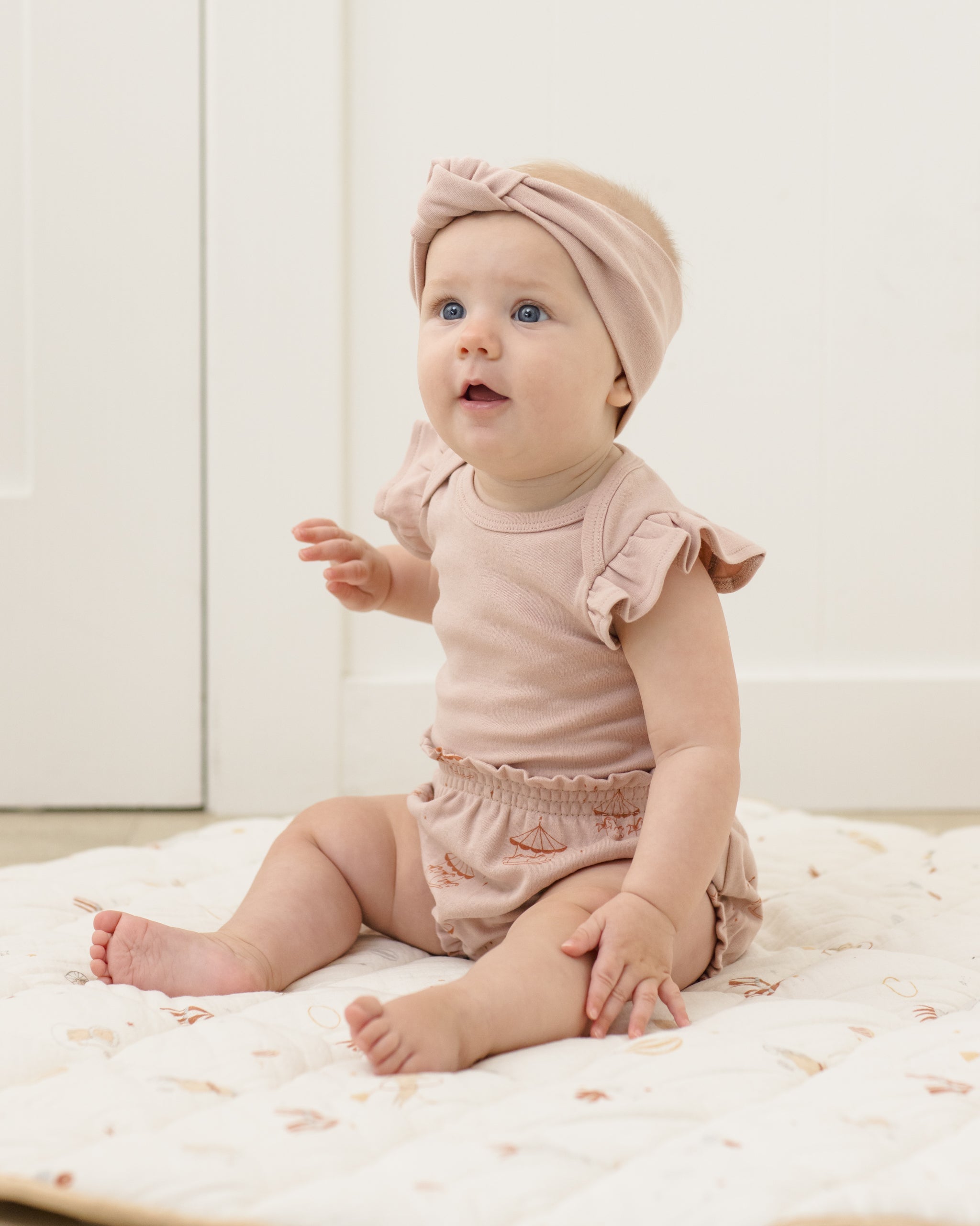 Gathered Bloomer Carousel - Rylee + Cru | Kids Clothes | Trendy Baby Clothes | Modern Infant Outfits |