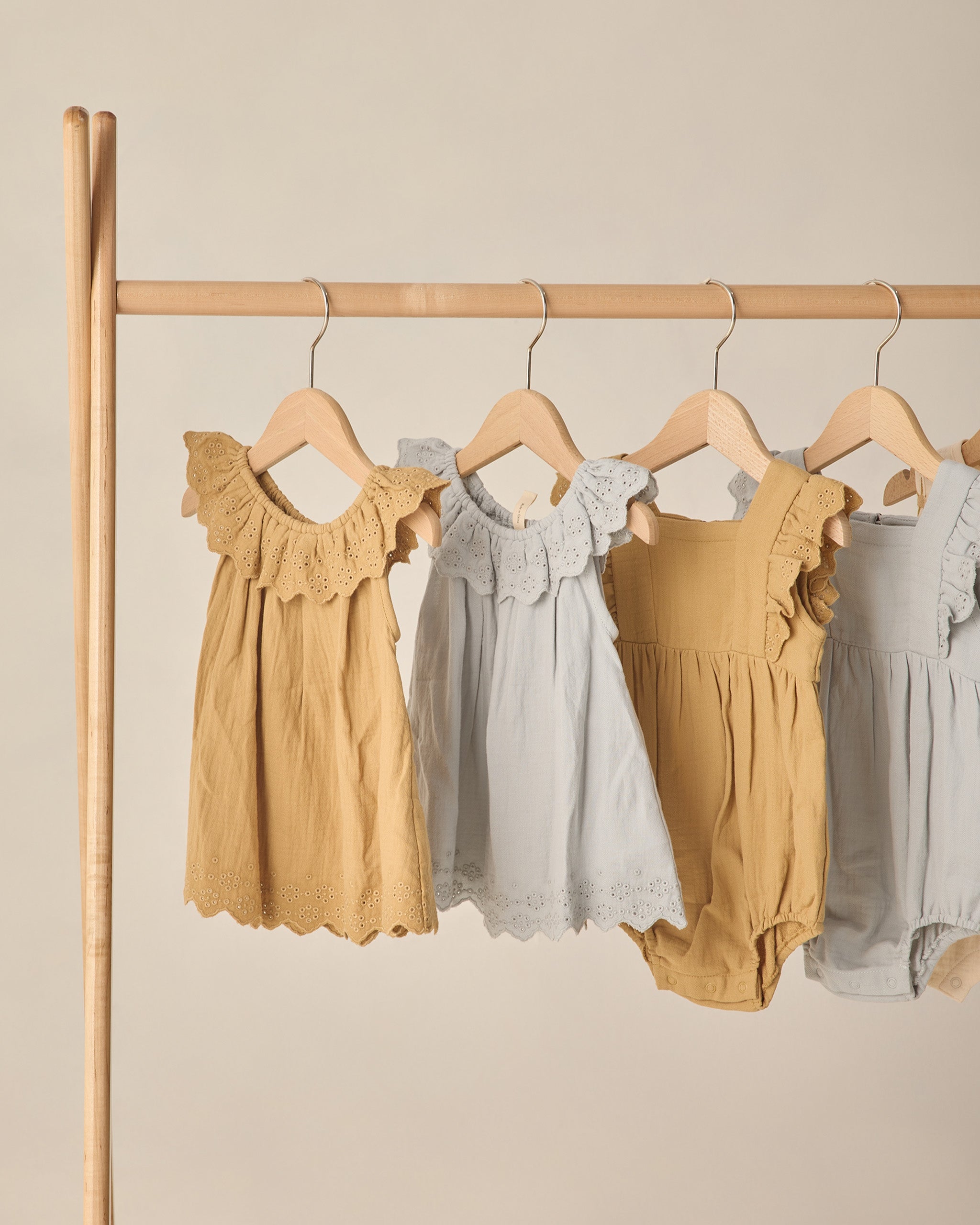 Isla Dress Honey - Rylee + Cru | Kids Clothes | Trendy Baby Clothes | Modern Infant Outfits |