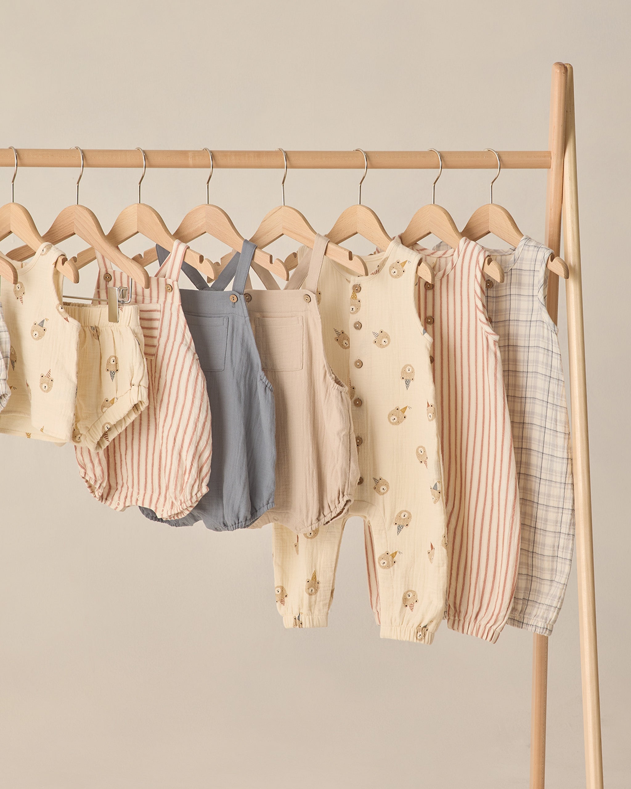 Woven Jumpsuit Vintage Stripe - Rylee + Cru | Kids Clothes | Trendy Baby Clothes | Modern Infant Outfits |
