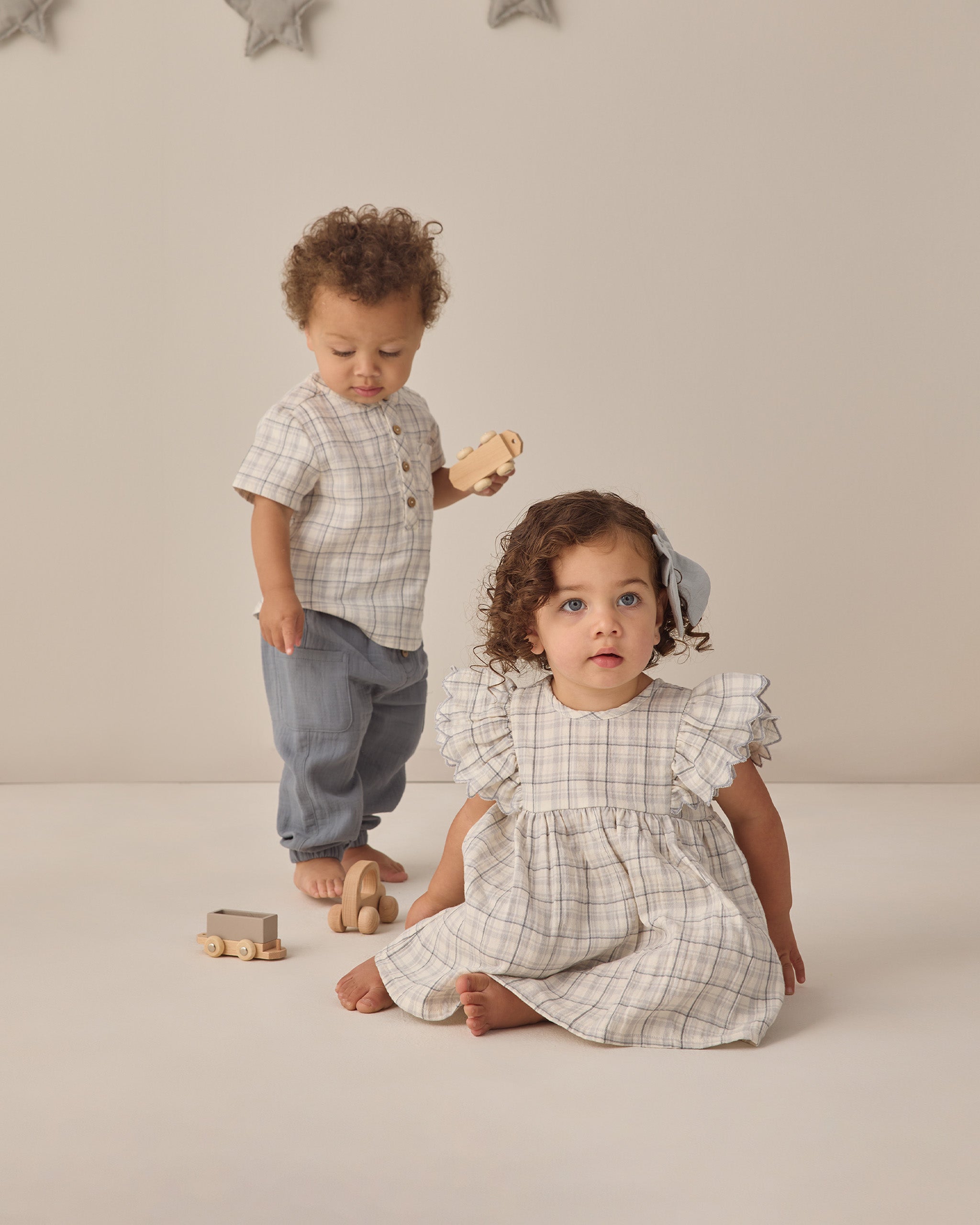 Luca Pant Ocean - Rylee + Cru | Kids Clothes | Trendy Baby Clothes | Modern Infant Outfits |