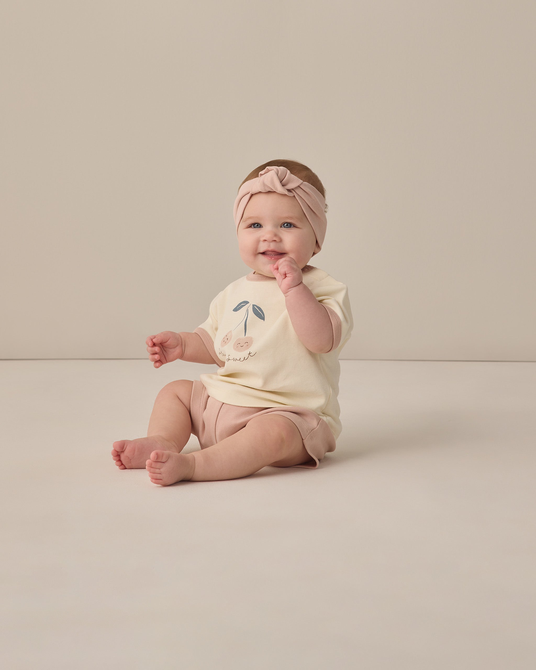 Play Short Blush - Rylee + Cru | Kids Clothes | Trendy Baby Clothes | Modern Infant Outfits |
