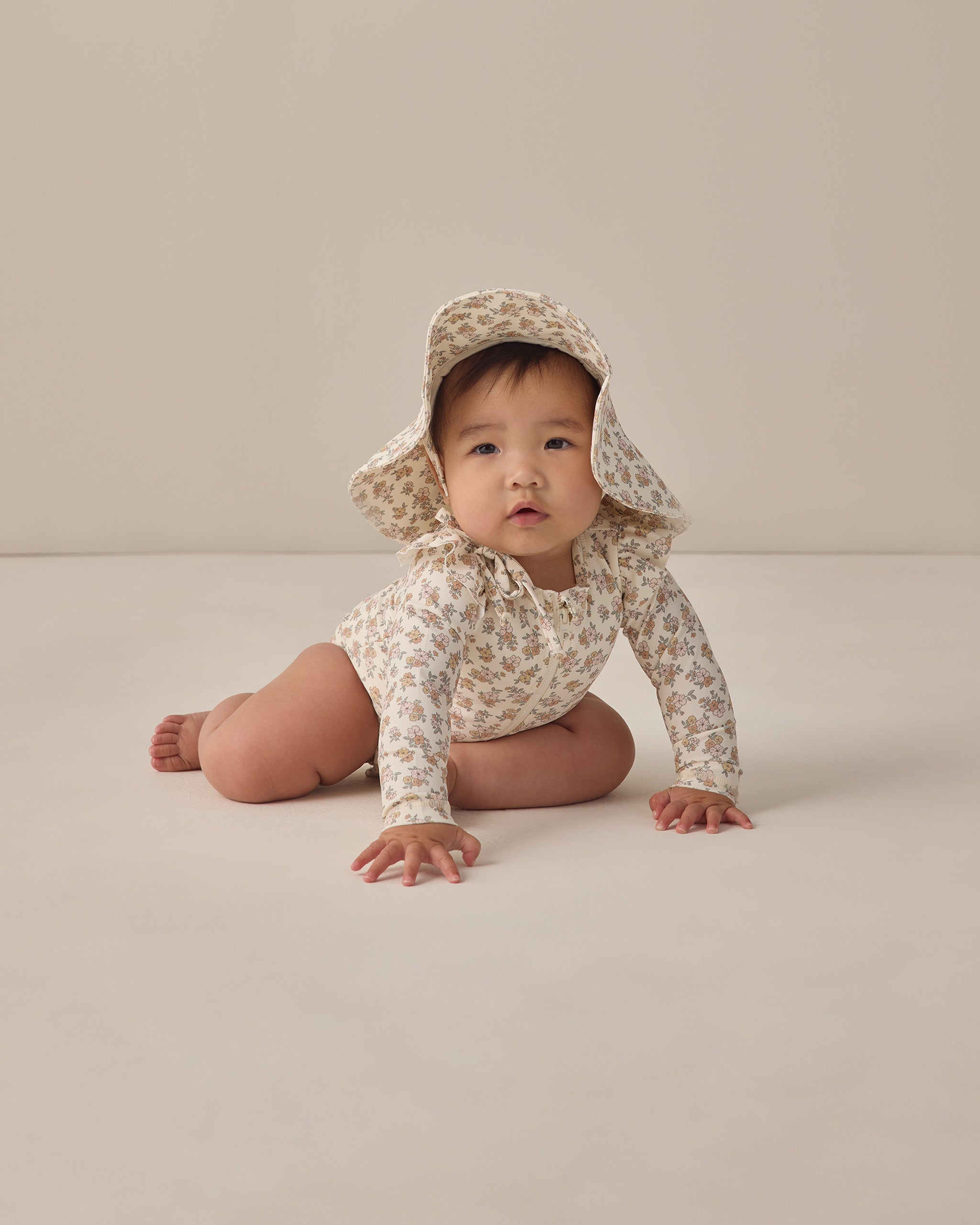Sun Hat Wildflower - Rylee + Cru | Kids Clothes | Trendy Baby Clothes | Modern Infant Outfits |