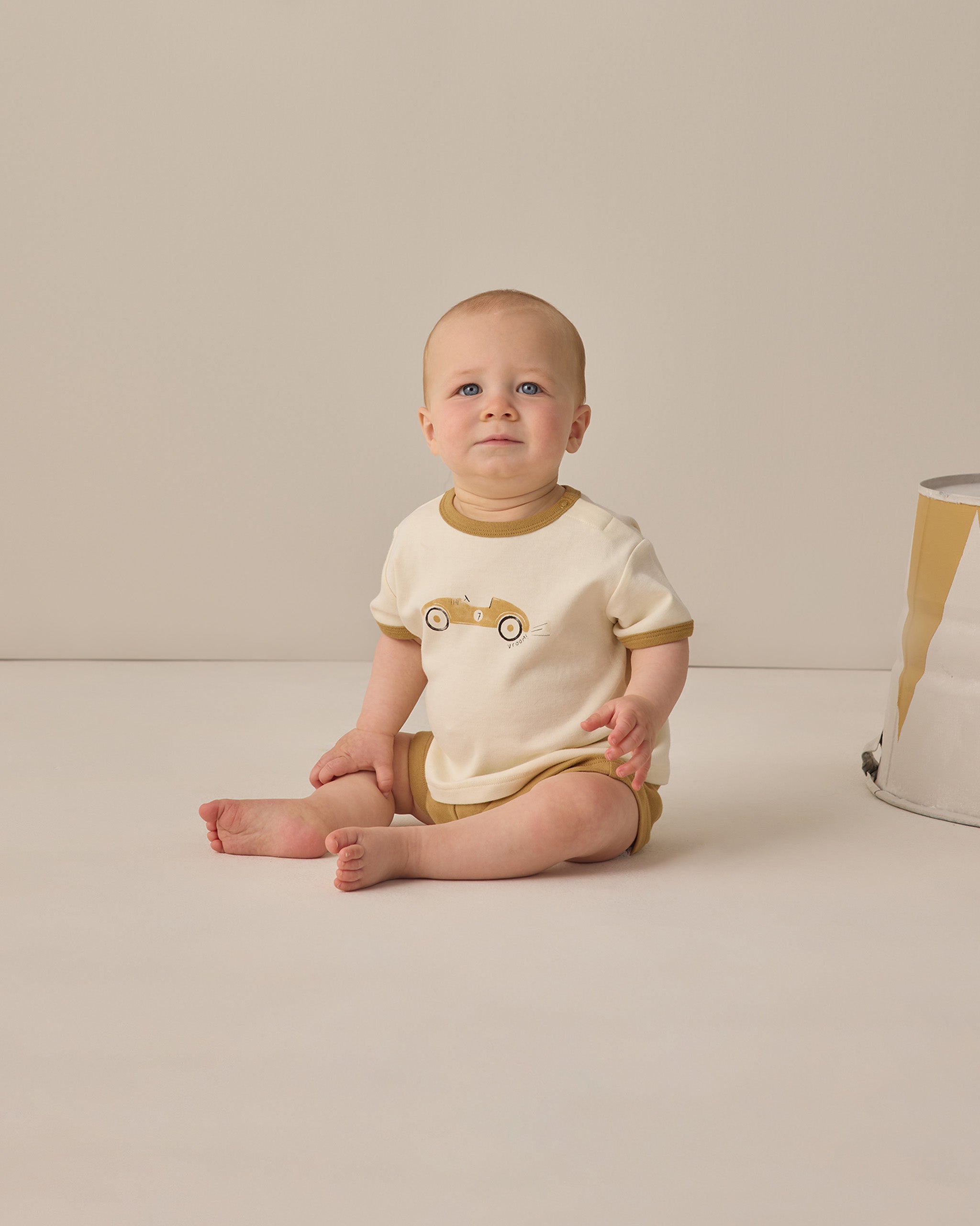 Ringer Tee Race Car - Rylee + Cru | Kids Clothes | Trendy Baby Clothes | Modern Infant Outfits |