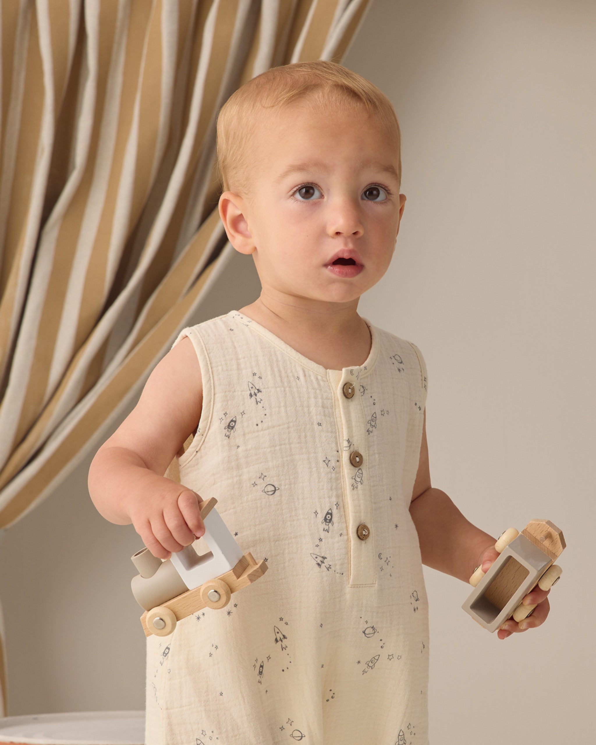 Jack Romper Space - Rylee + Cru | Kids Clothes | Trendy Baby Clothes | Modern Infant Outfits |