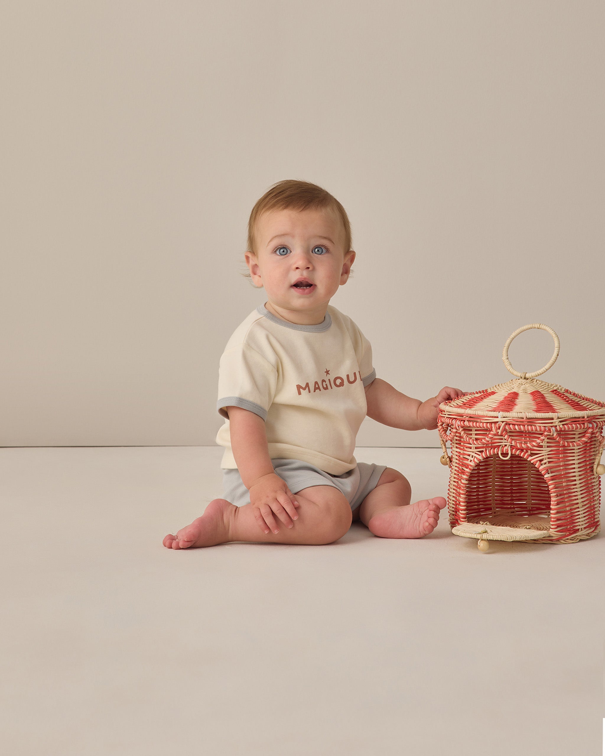 Ringer Tee Magique - Rylee + Cru | Kids Clothes | Trendy Baby Clothes | Modern Infant Outfits |