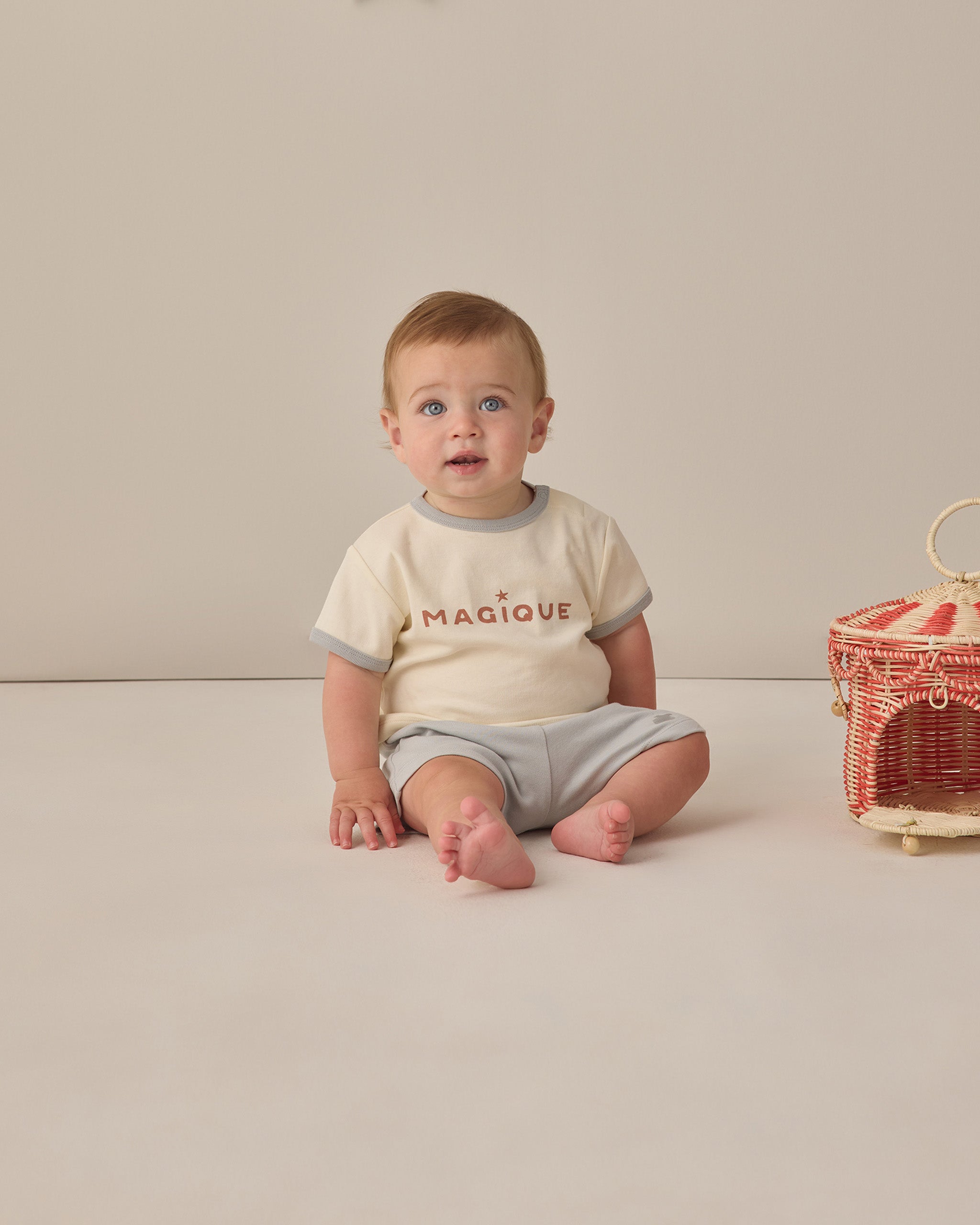 Ringer Tee Magique - Rylee + Cru | Kids Clothes | Trendy Baby Clothes | Modern Infant Outfits |