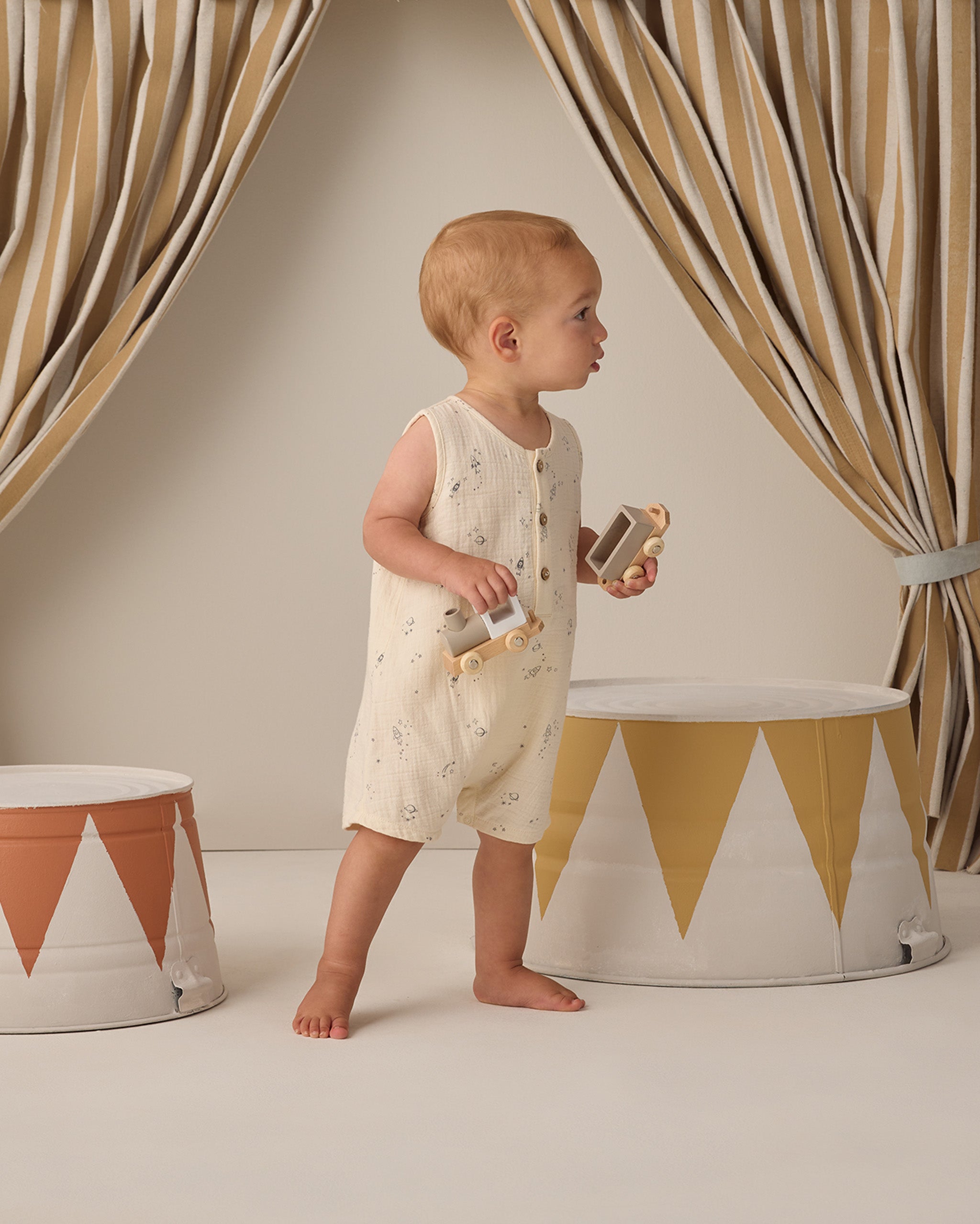 Jack Romper Space - Rylee + Cru | Kids Clothes | Trendy Baby Clothes | Modern Infant Outfits |