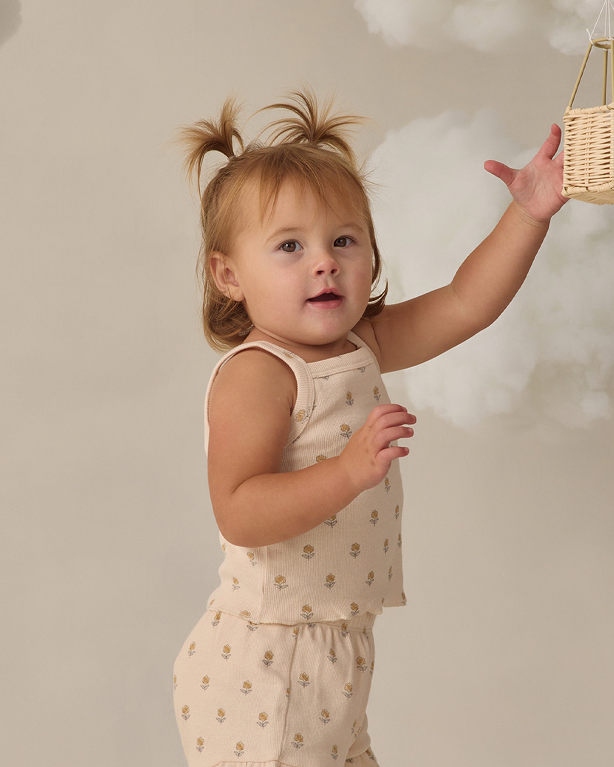 Evie Tank + Shortie Set Buttercup - Rylee + Cru | Kids Clothes | Trendy Baby Clothes | Modern Infant Outfits |
