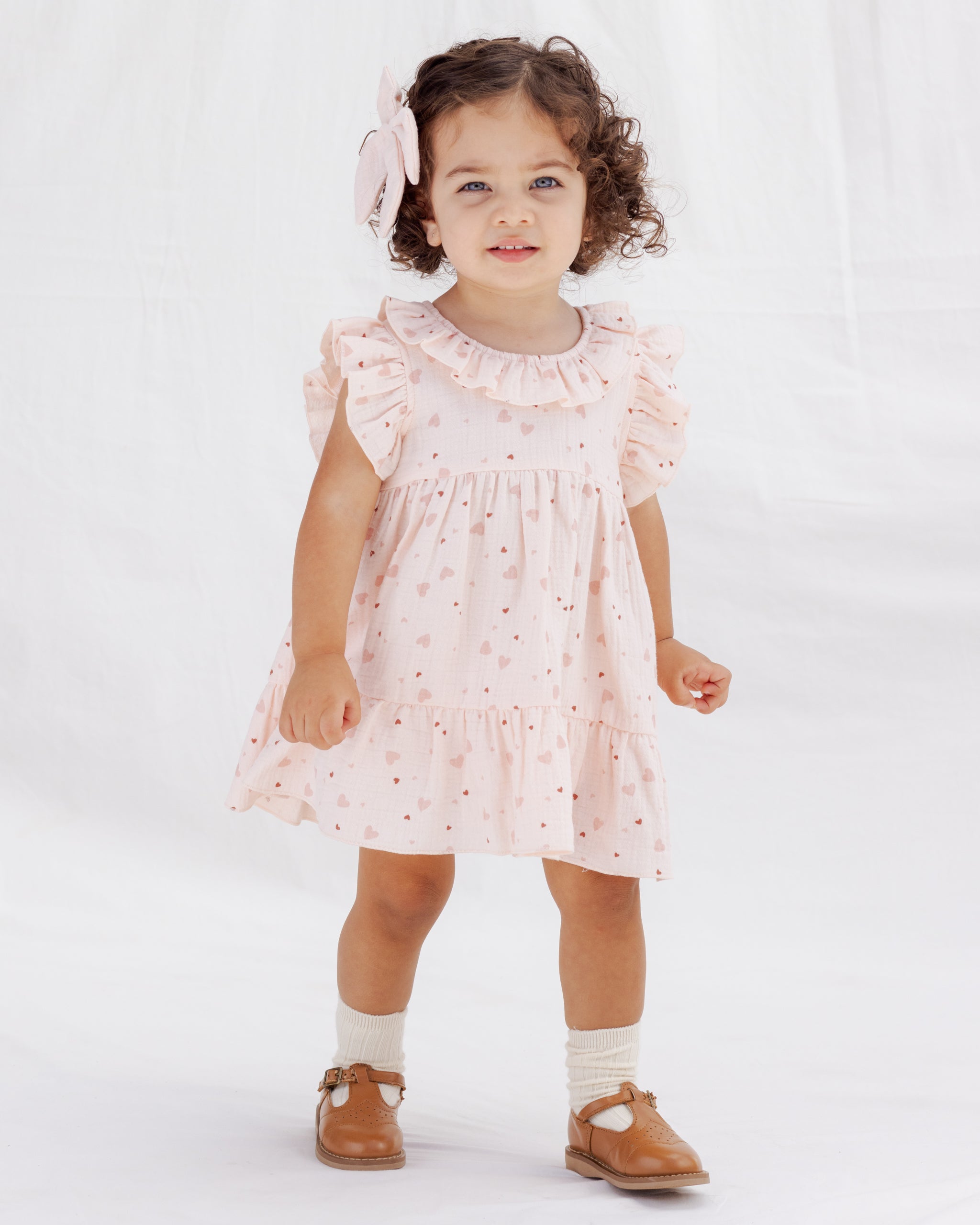 Charlotte Dress Heart Confetti