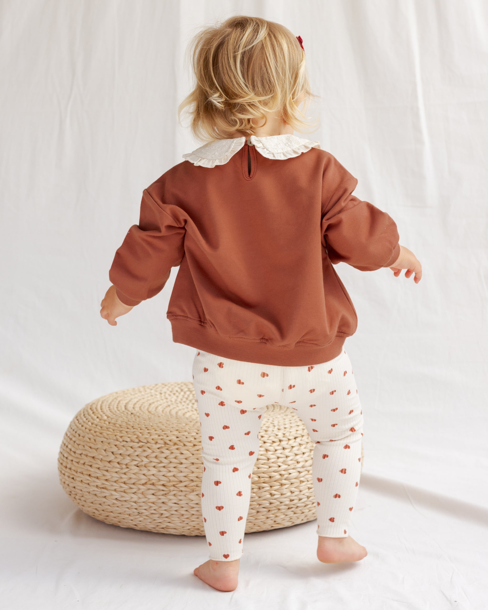 Collared Sweatshirt Mon Amour