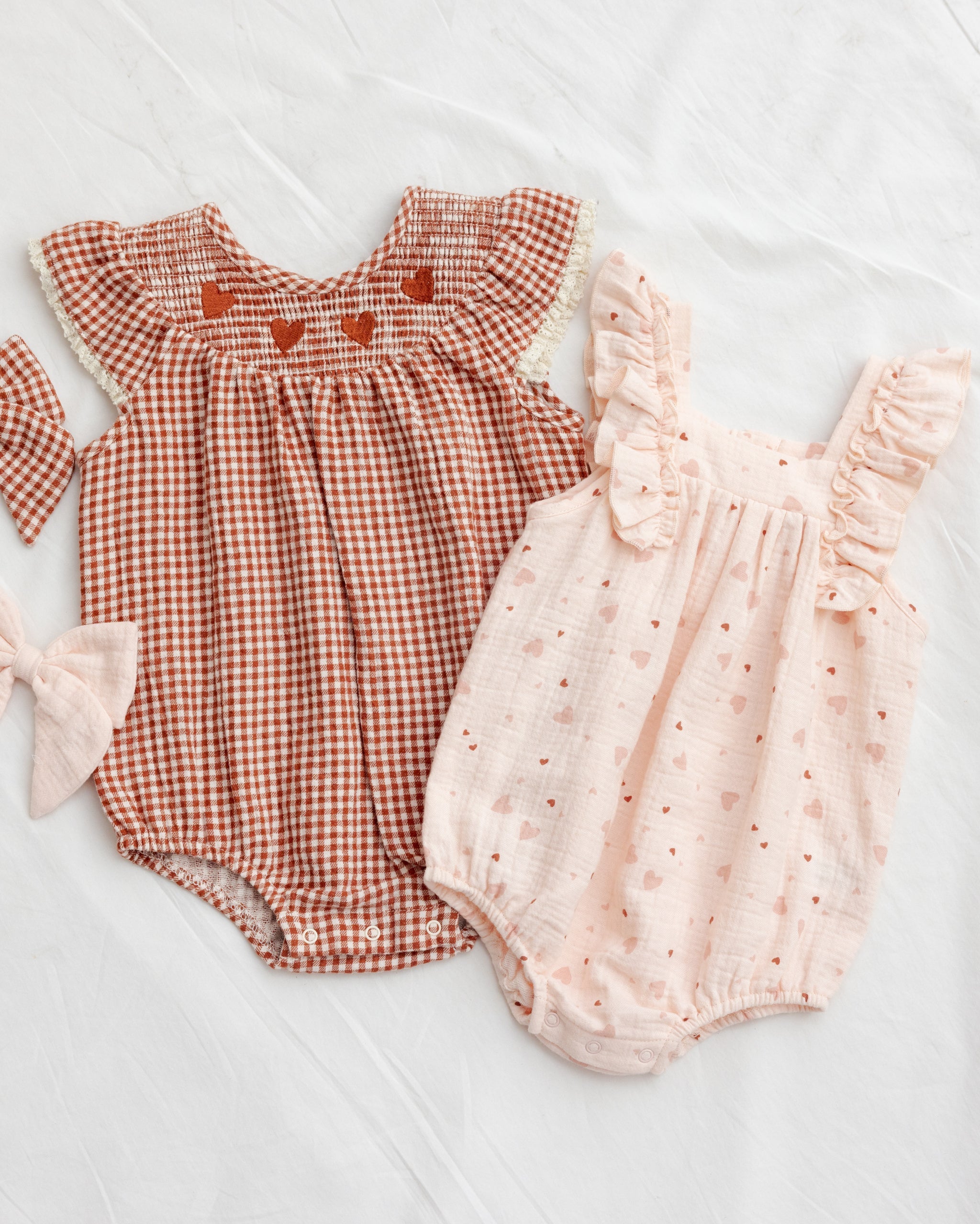 Maya Romper Heart Confetti