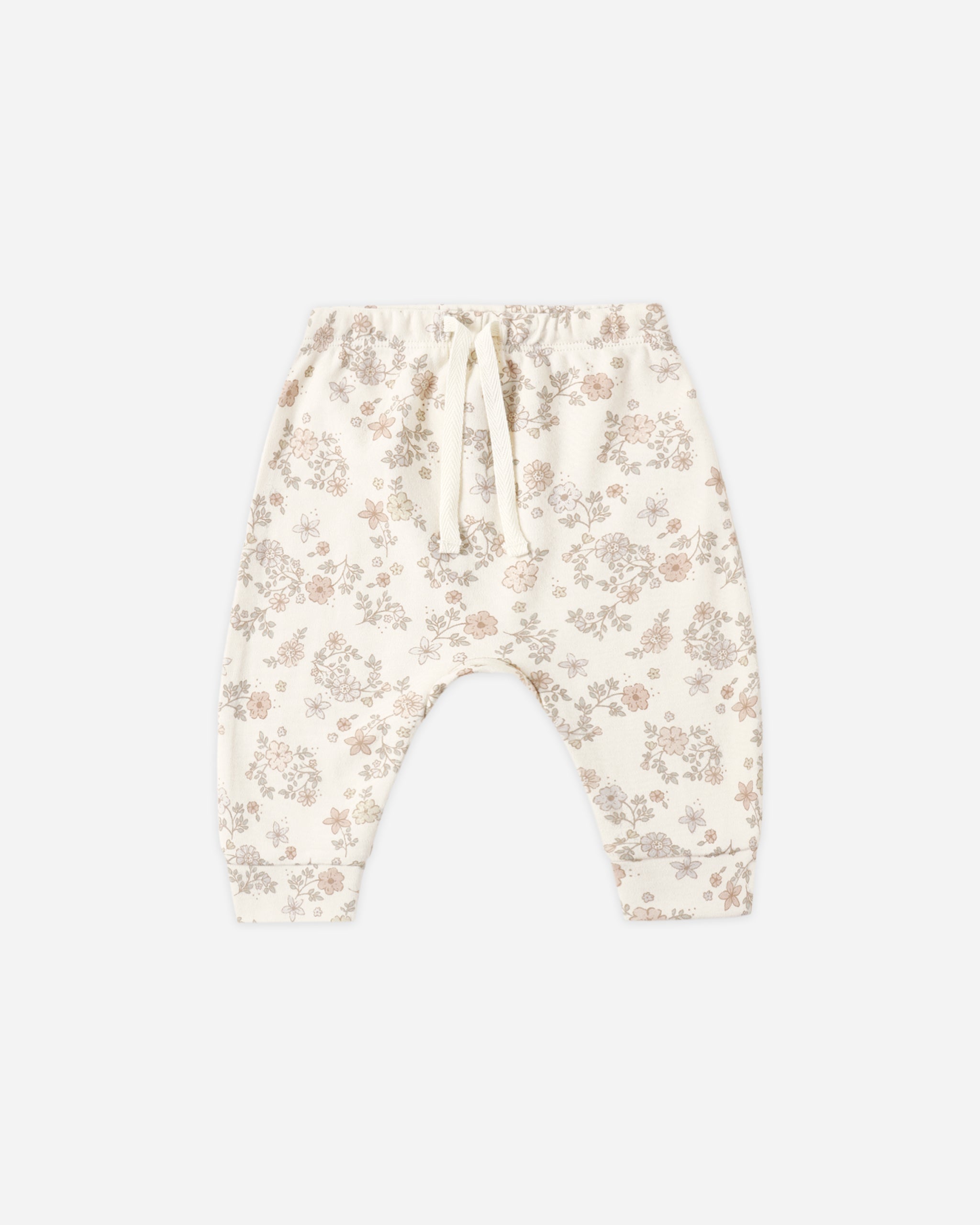 Drawstring Pant Floral Vine - Rylee + Cru | Kids Clothes | Trendy Baby Clothes | Modern Infant Outfits |