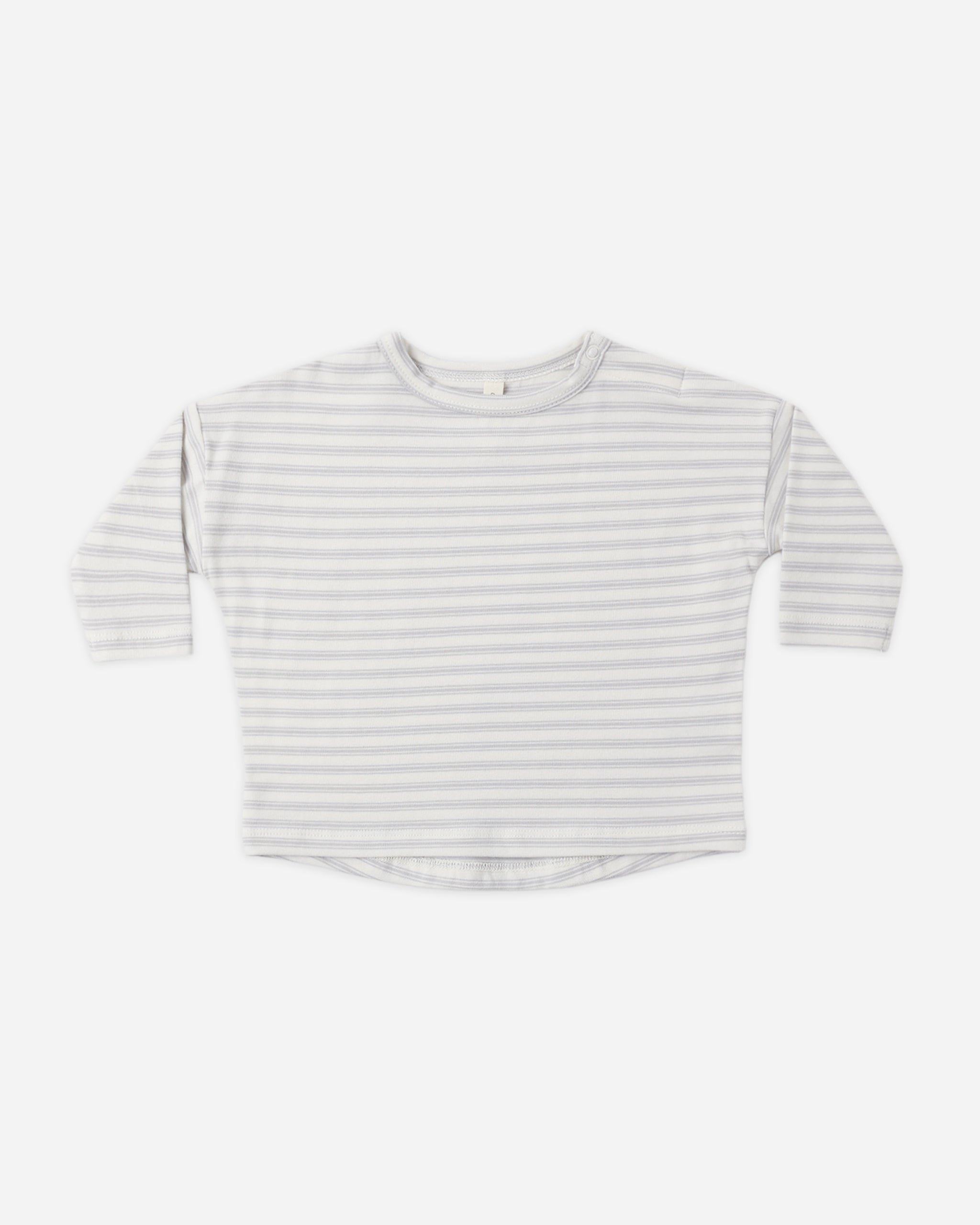 Long Sleeve Tee Cloud Stripe - Rylee + Cru | Kids Clothes | Trendy Baby Clothes | Modern Infant Outfits |