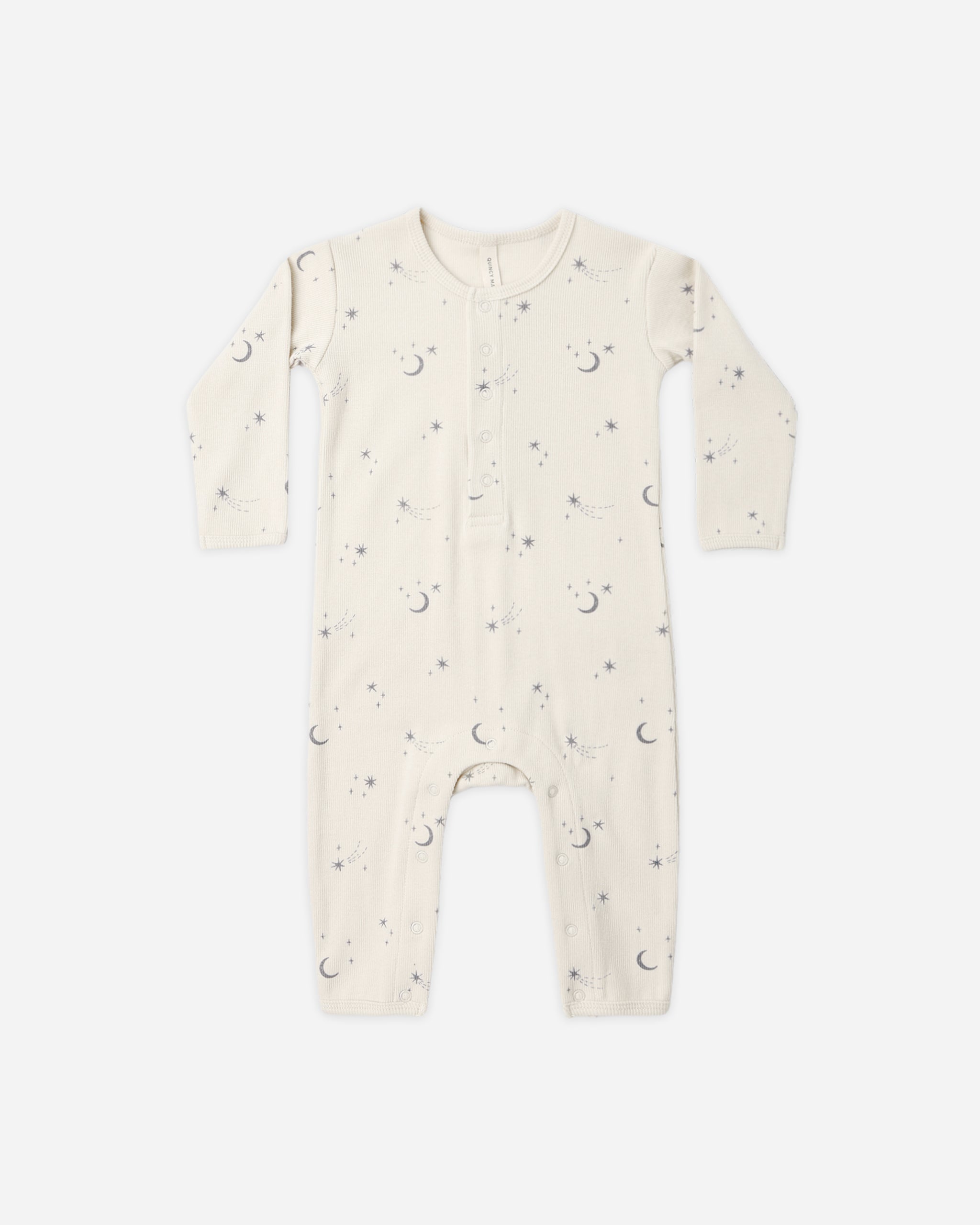Ribbed Baby Jumpsuit Celestial - Rylee + Cru | Kids Clothes | Trendy Baby Clothes | Modern Infant Outfits |