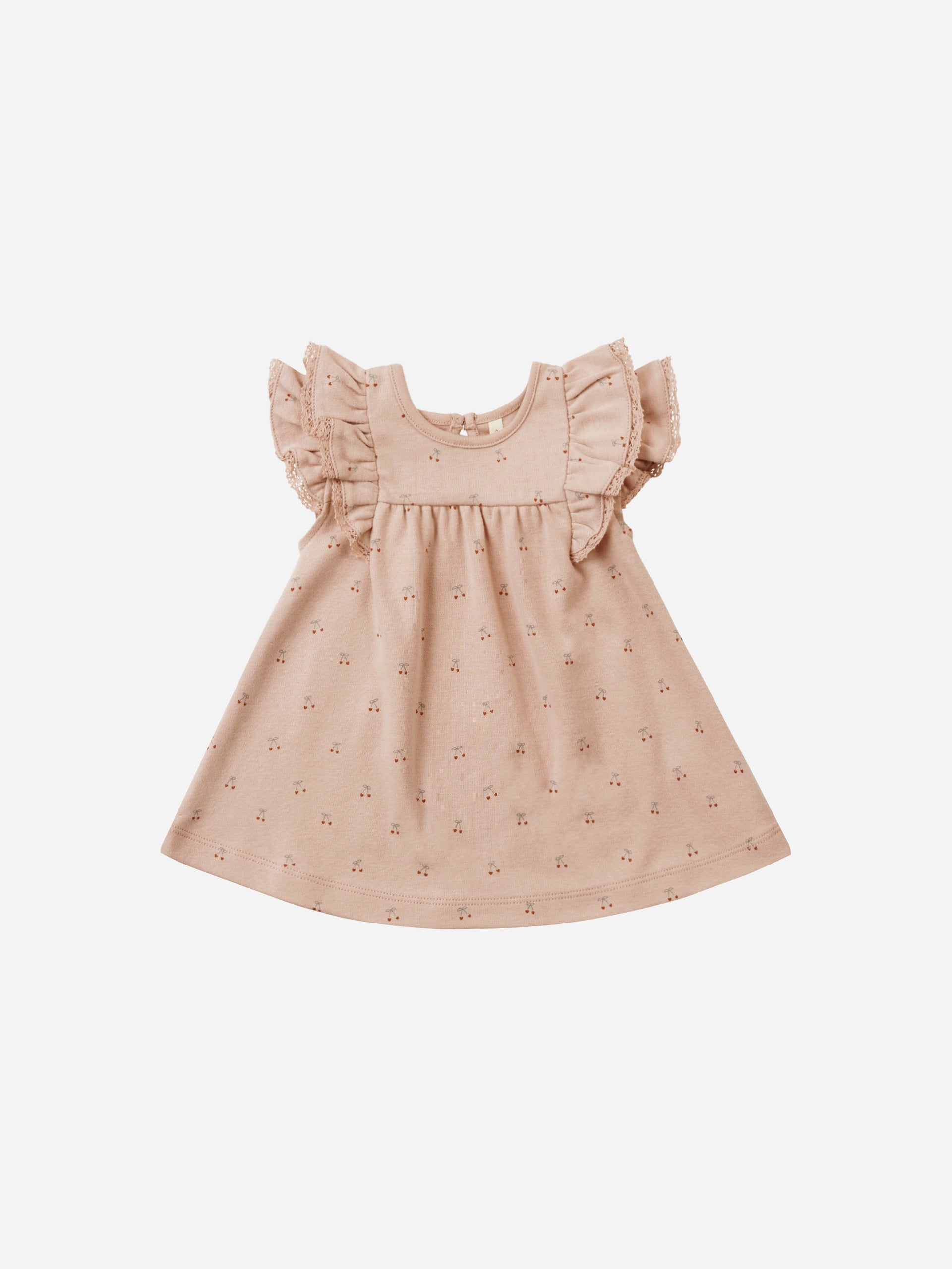 Flutter Dress || Cherries - Rylee + Cru | Kids Clothes | Trendy Baby Clothes | Modern Infant Outfits |