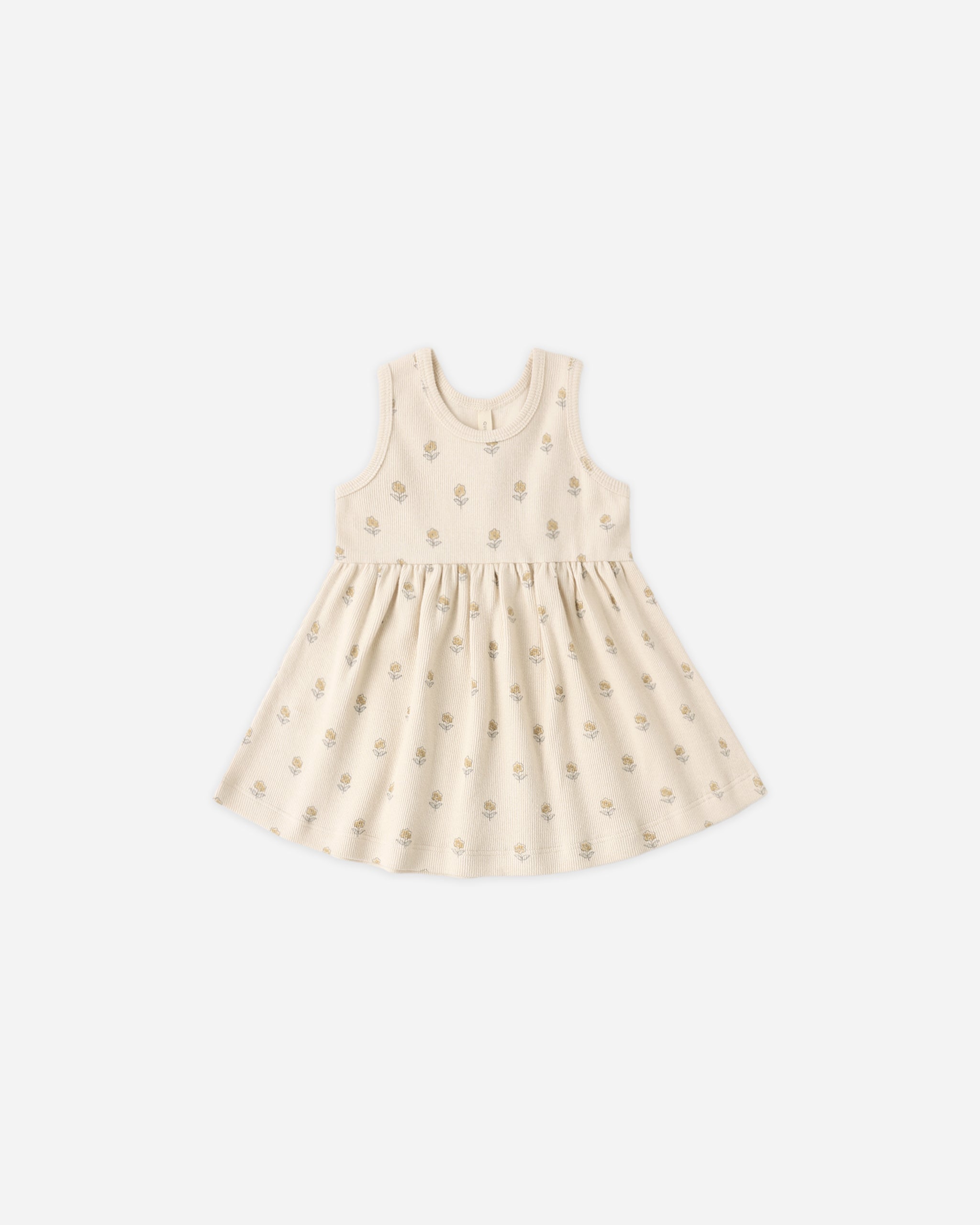 Ribbed Tank Dress Buttercup - Rylee + Cru | Kids Clothes | Trendy Baby Clothes | Modern Infant Outfits |