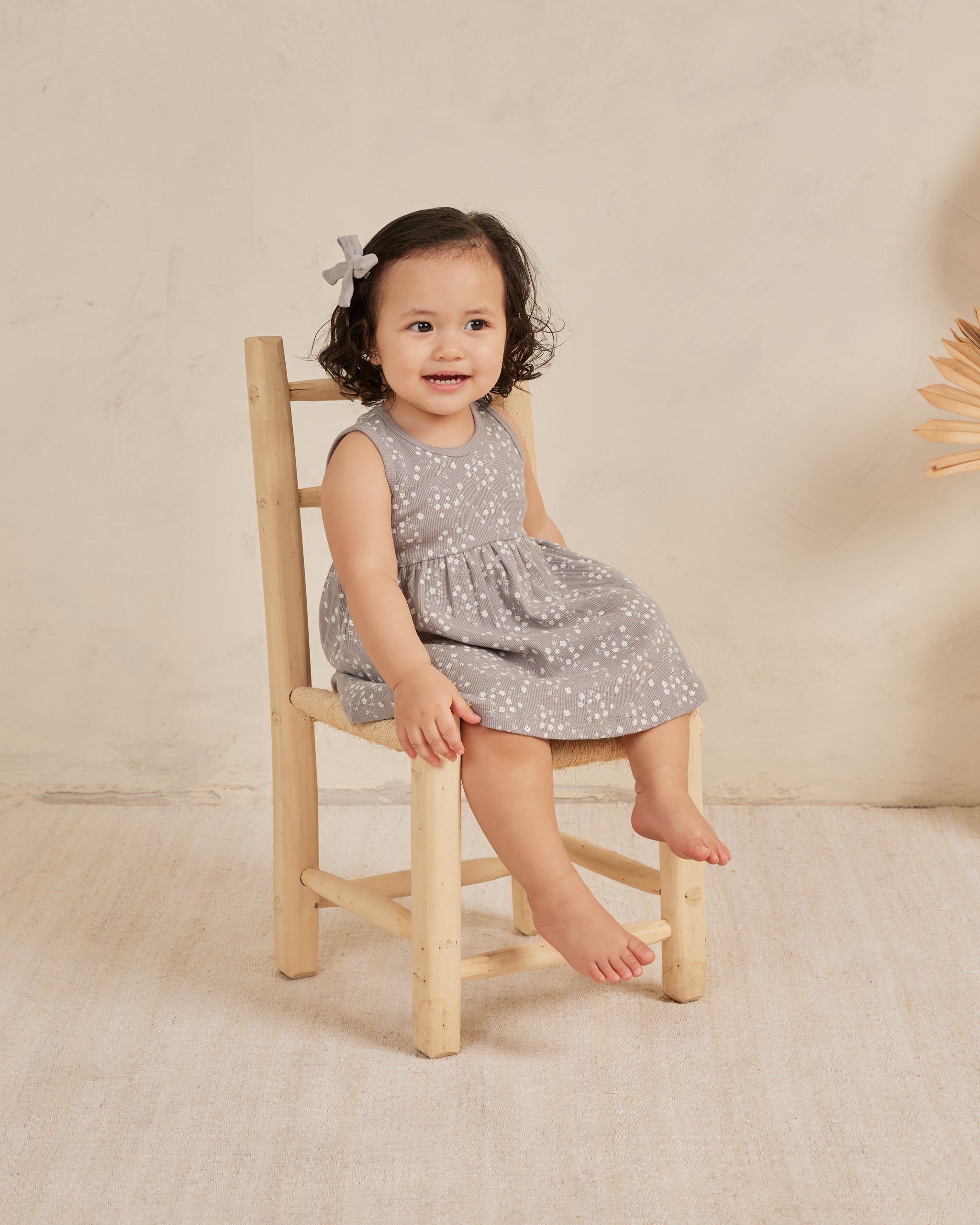 Ribbed Tank Dress || Fleur - Rylee + Cru | Kids Clothes | Trendy Baby Clothes | Modern Infant Outfits |