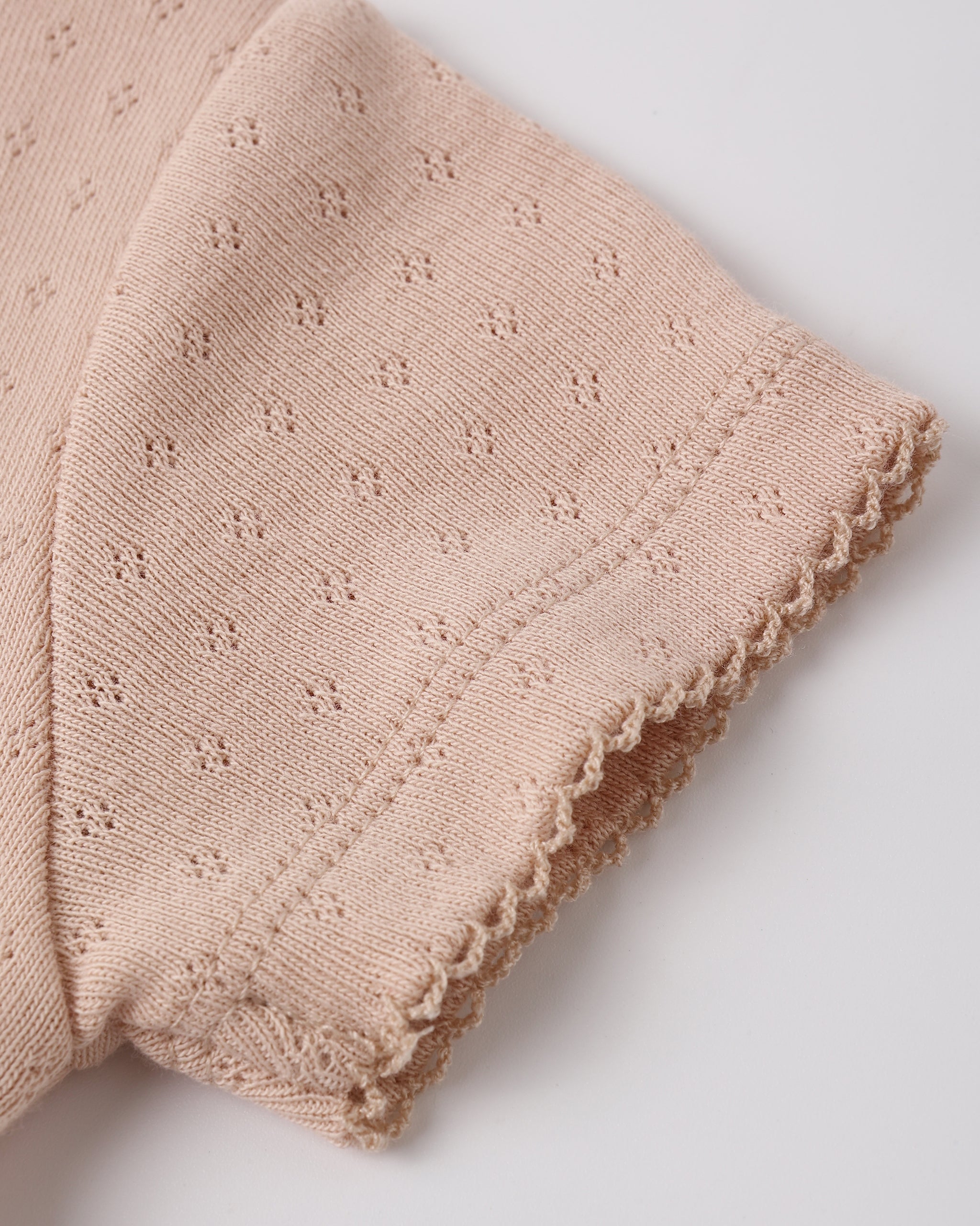 Pointelle Skirted Bodysuit Melon - Rylee + Cru | Kids Clothes | Trendy Baby Clothes | Modern Infant Outfits |