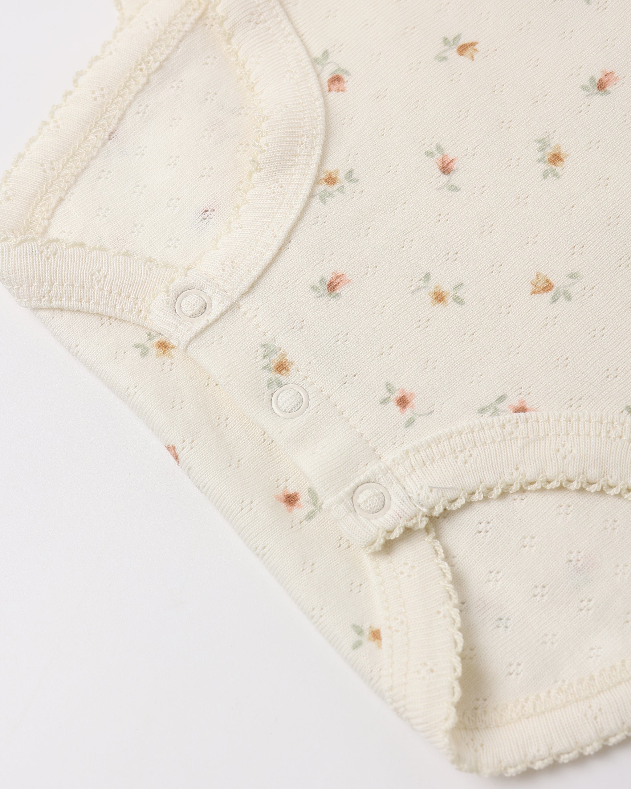 Pointelle Skirted Bodysuit Petit Fleur - Rylee + Cru | Kids Clothes | Trendy Baby Clothes | Modern Infant Outfits |