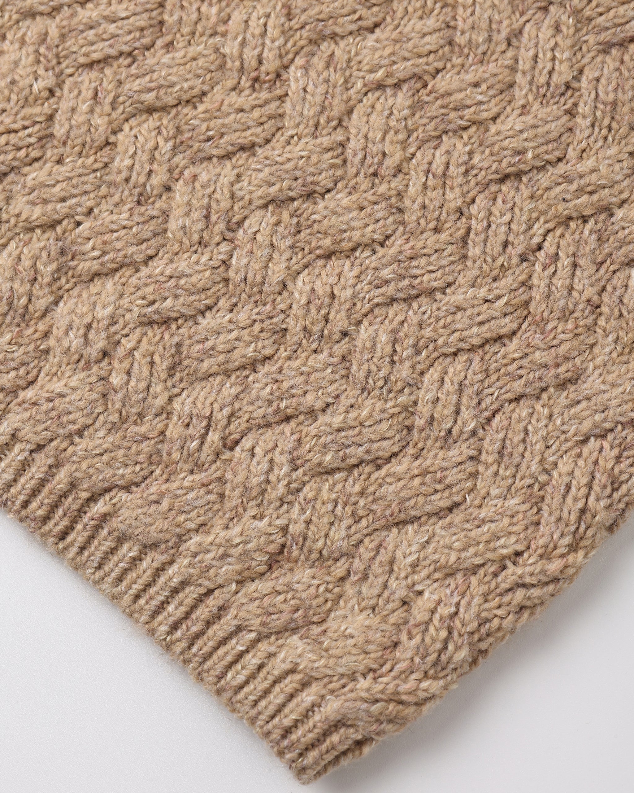 Knit Sweater Heathered Almond - Rylee + Cru | Kids Clothes | Trendy Baby Clothes | Modern Infant Outfits |