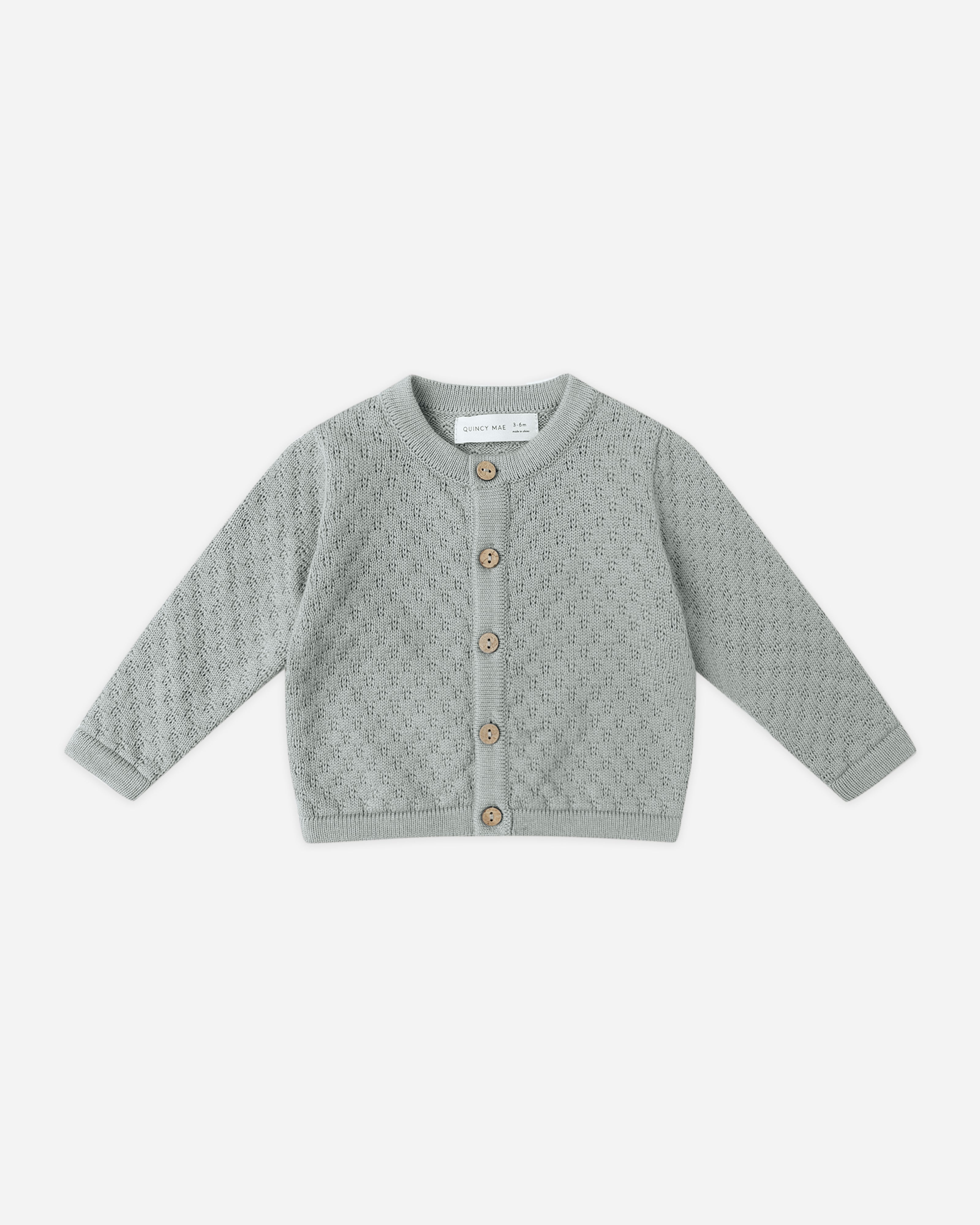 Knit Cardigan || Steel Blue