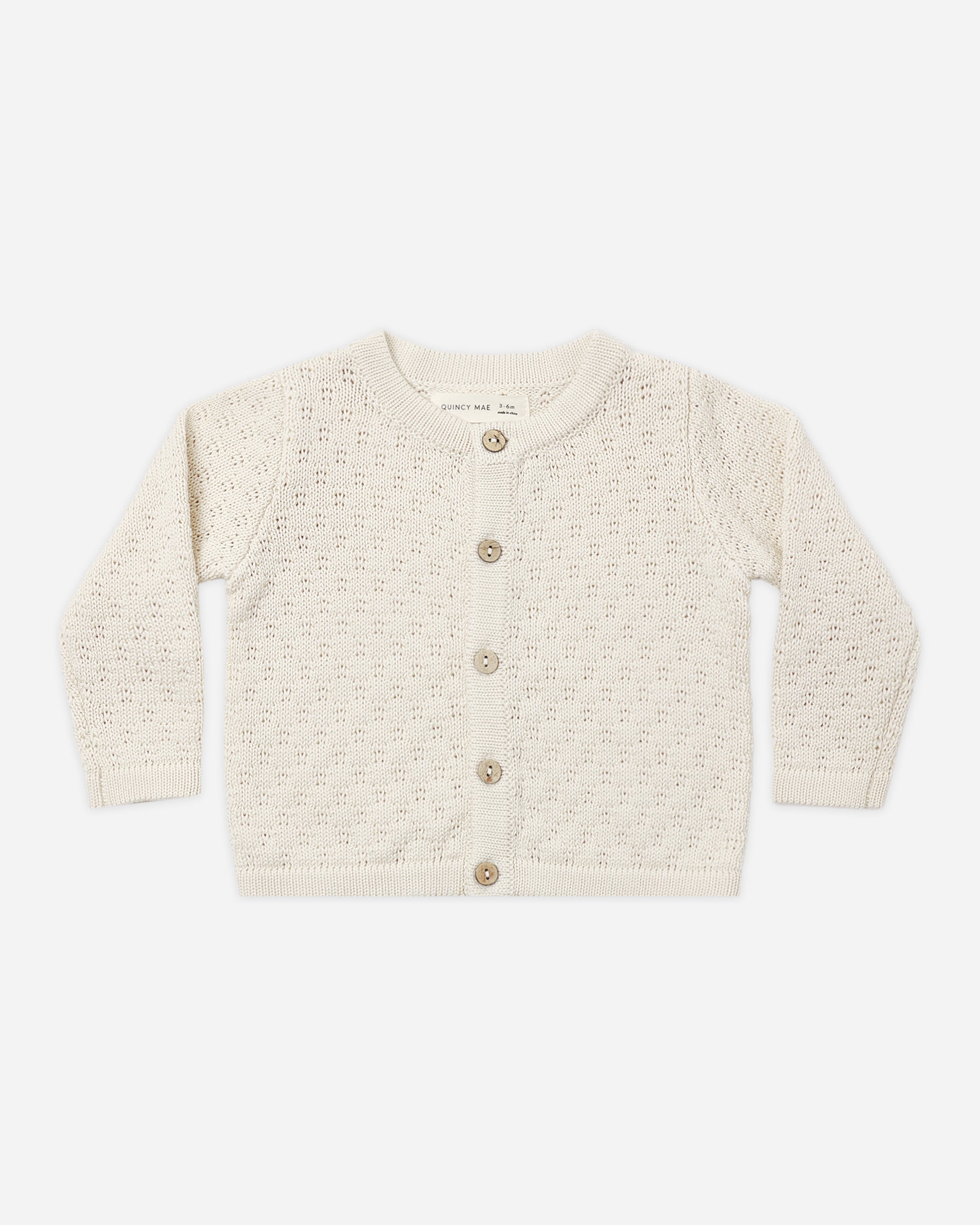 Knit Cardigan Natural - Rylee + Cru | Kids Clothes | Trendy Baby Clothes | Modern Infant Outfits |