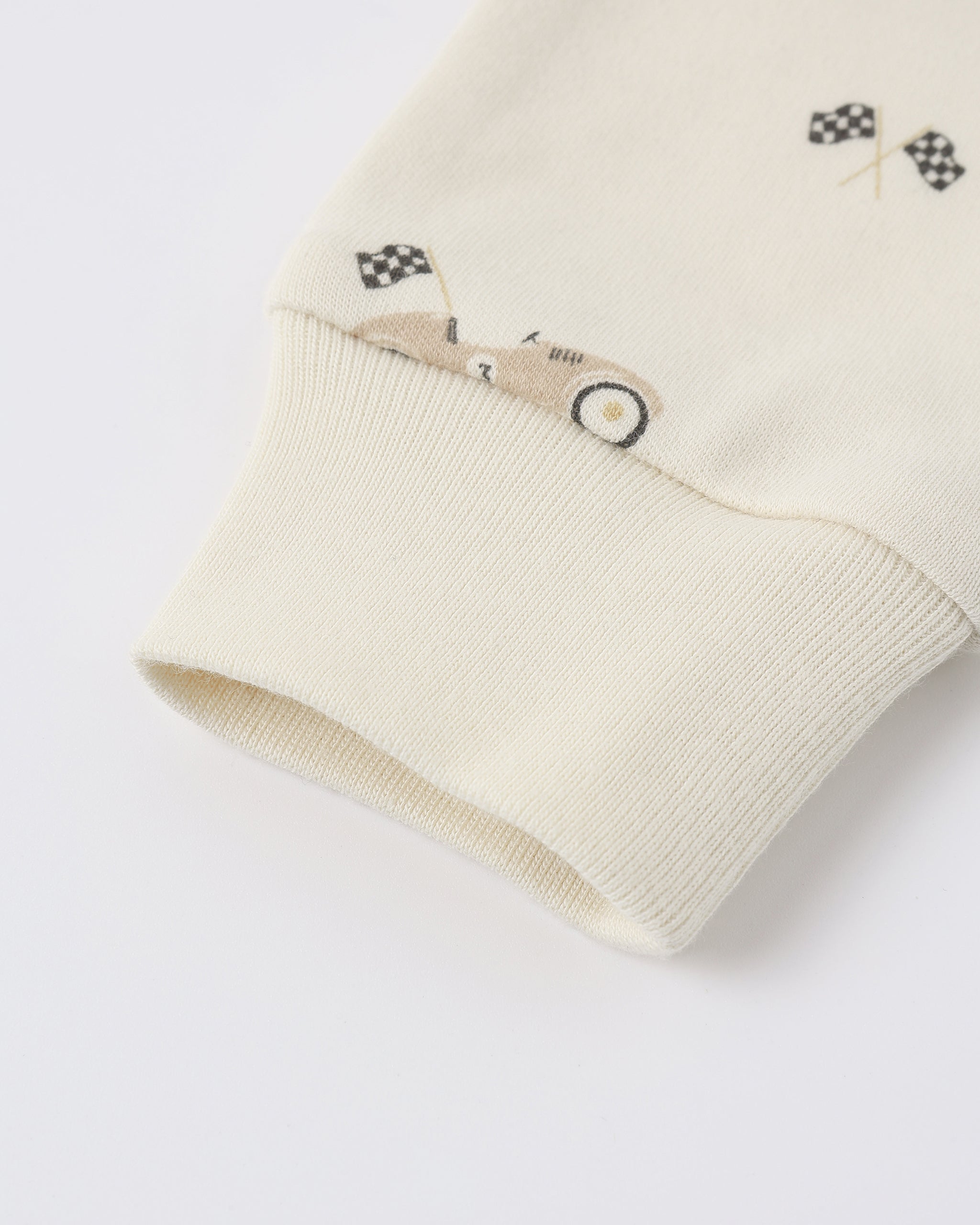 Zip Longsleeve Sleeper Race Car - Rylee + Cru | Kids Clothes | Trendy Baby Clothes | Modern Infant Outfits |