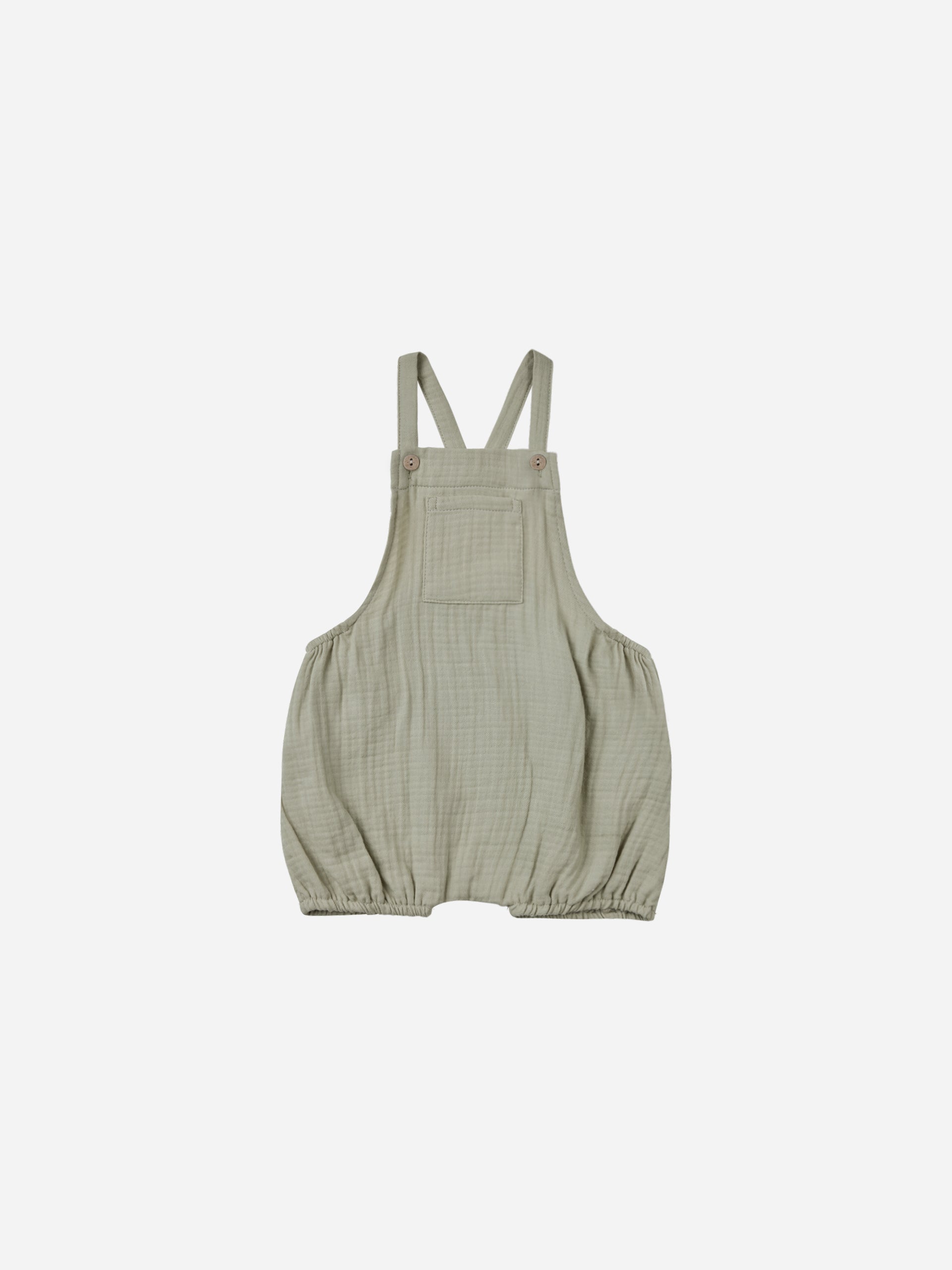 Hayes Romper || Sage - Rylee + Cru | Kids Clothes | Trendy Baby Clothes | Modern Infant Outfits |