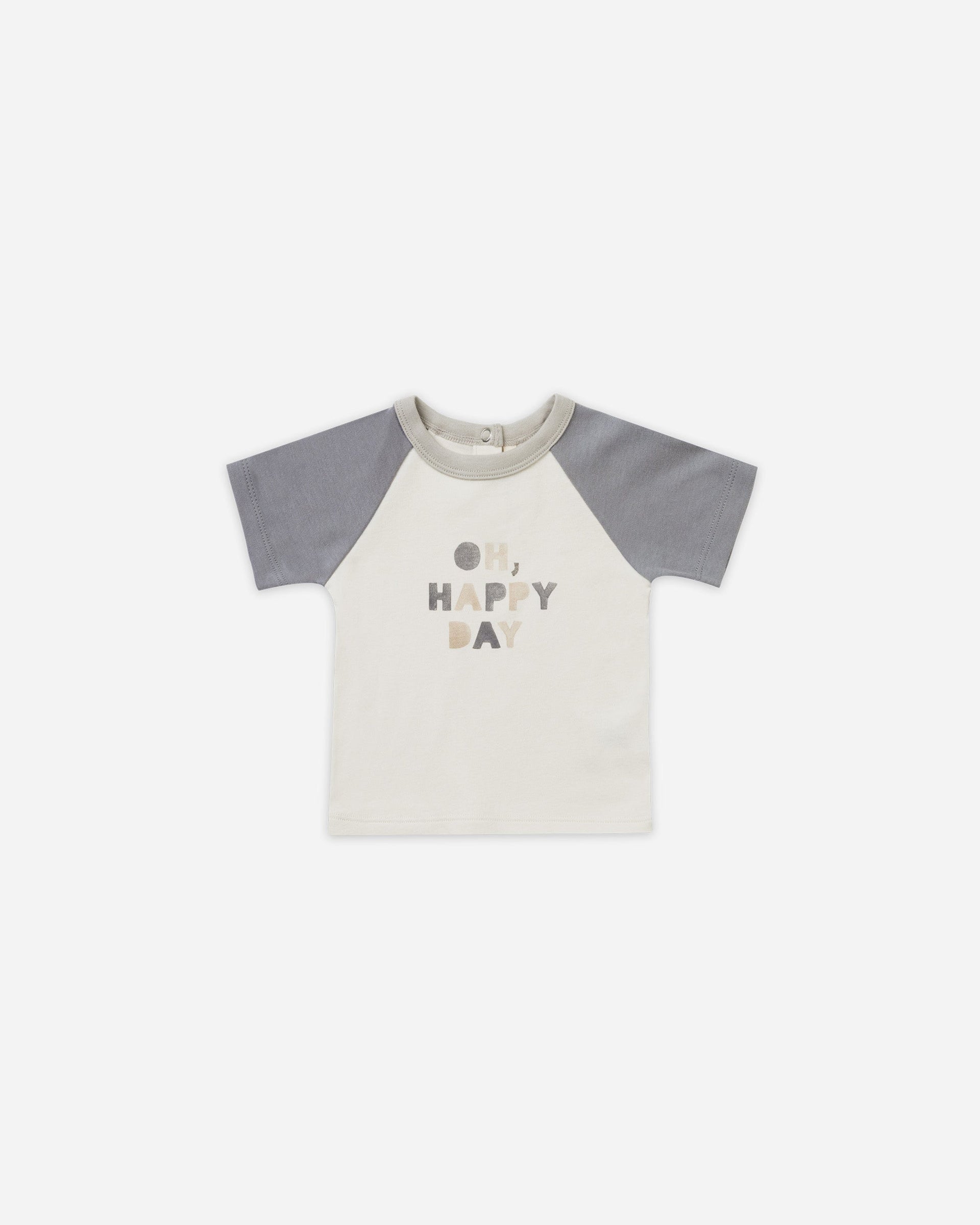 Quincy Mae Zion Shirt - Steel Blue