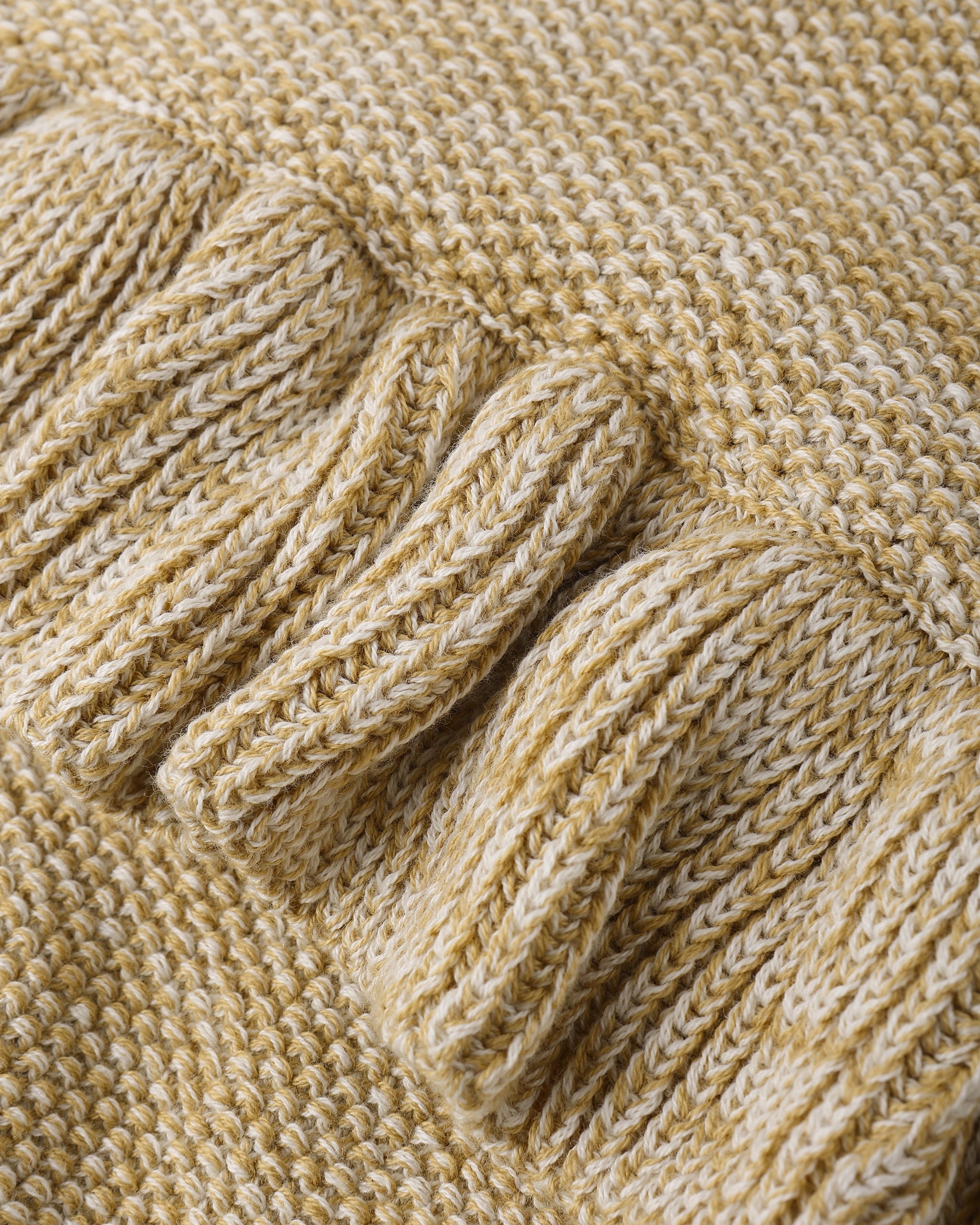 Knit Ruffle Romper Heathered Honey - Rylee + Cru | Kids Clothes | Trendy Baby Clothes | Modern Infant Outfits |