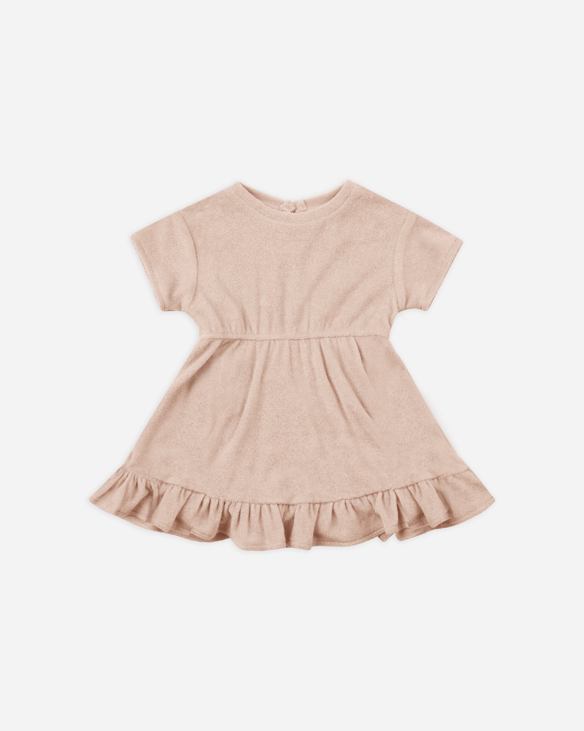 Terry Dress || Blush - Rylee + Cru | Kids Clothes | Trendy Baby Clothes | Modern Infant Outfits |