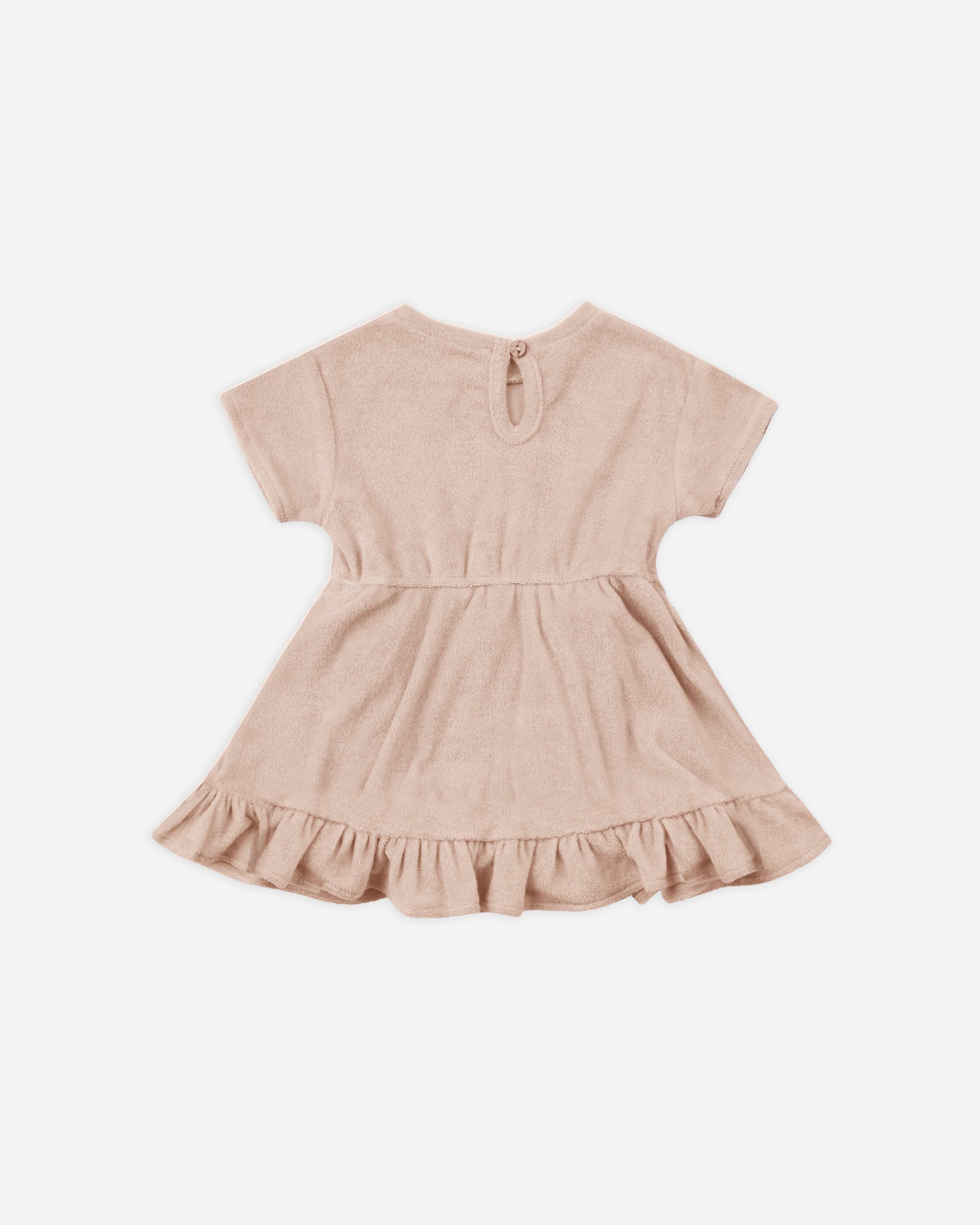 Terry Dress || Blush - Rylee + Cru | Kids Clothes | Trendy Baby Clothes | Modern Infant Outfits |