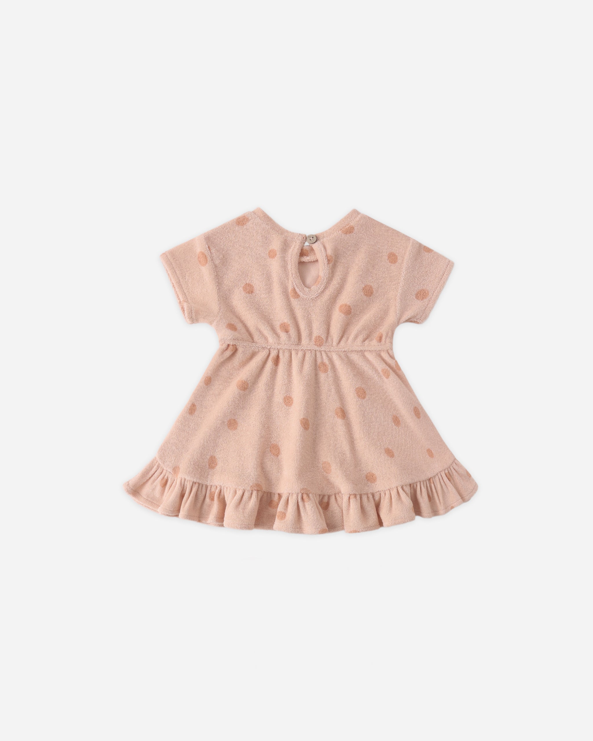 Terry Dress Polka Dot - Rylee + Cru | Kids Clothes | Trendy Baby Clothes | Modern Infant Outfits |