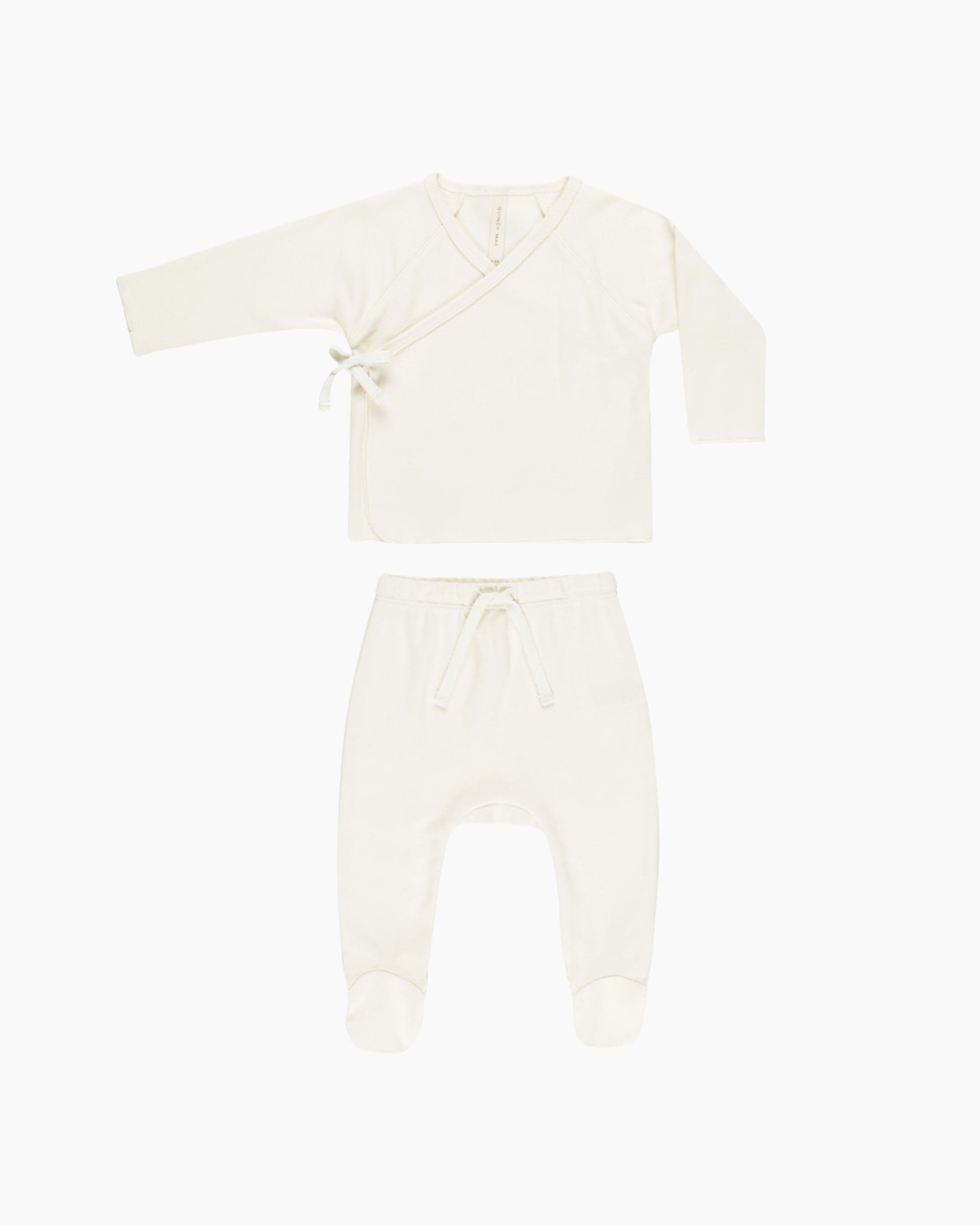 Quincy Mae Take Home Set - Forest Stripe