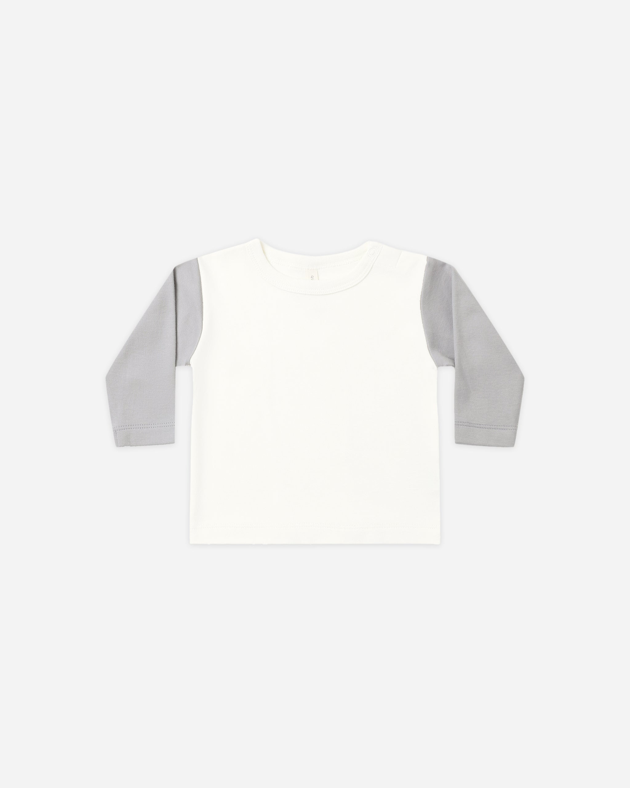 Long Sleeve Raglan Tee Cloud - Rylee + Cru | Kids Clothes | Trendy Baby Clothes | Modern Infant Outfits |