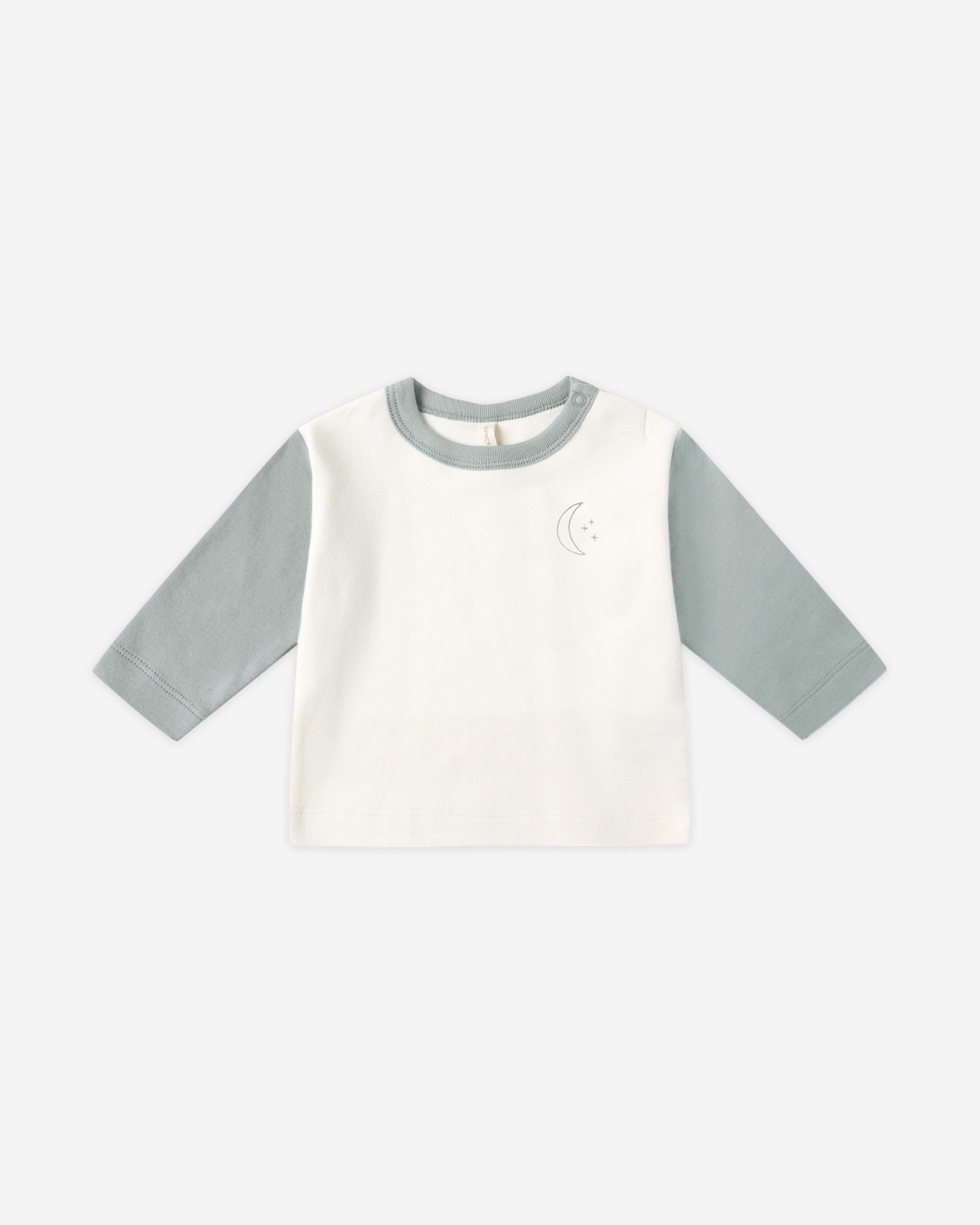 Long Sleeve Raglan Tee || Moon
