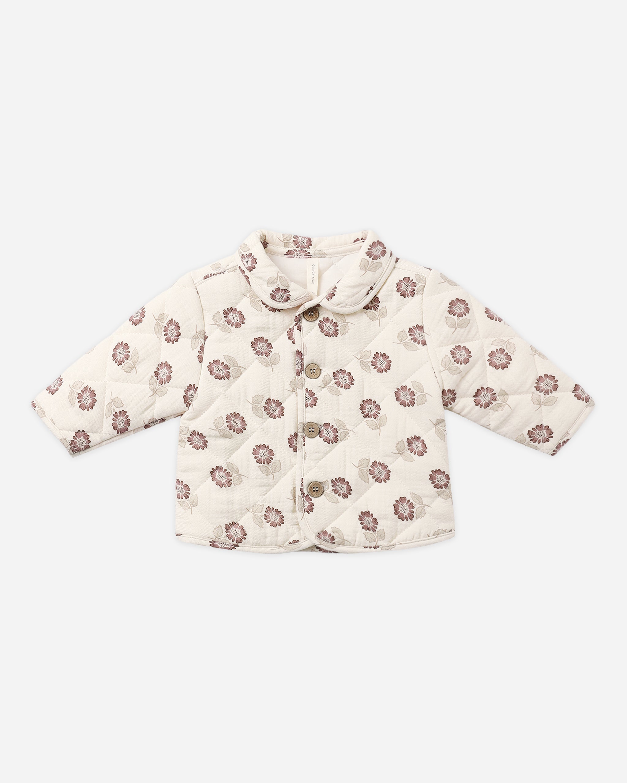 Quilted Jacket Fall Floral - Rylee + Cru | Kids Clothes | Trendy Baby Clothes | Modern Infant Outfits |