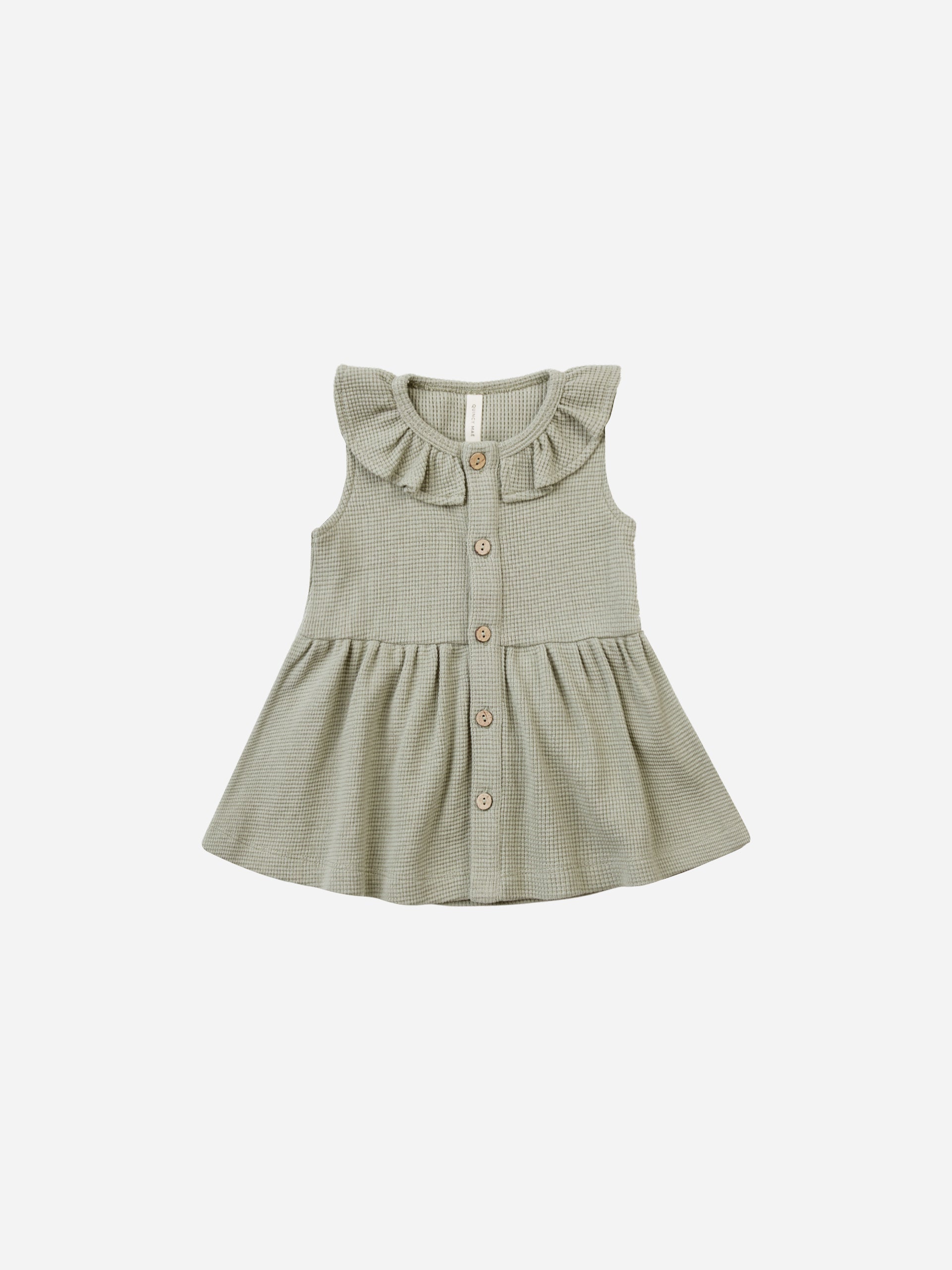 Rue Tank Dress || Sage - Rylee + Cru | Kids Clothes | Trendy Baby Clothes | Modern Infant Outfits |