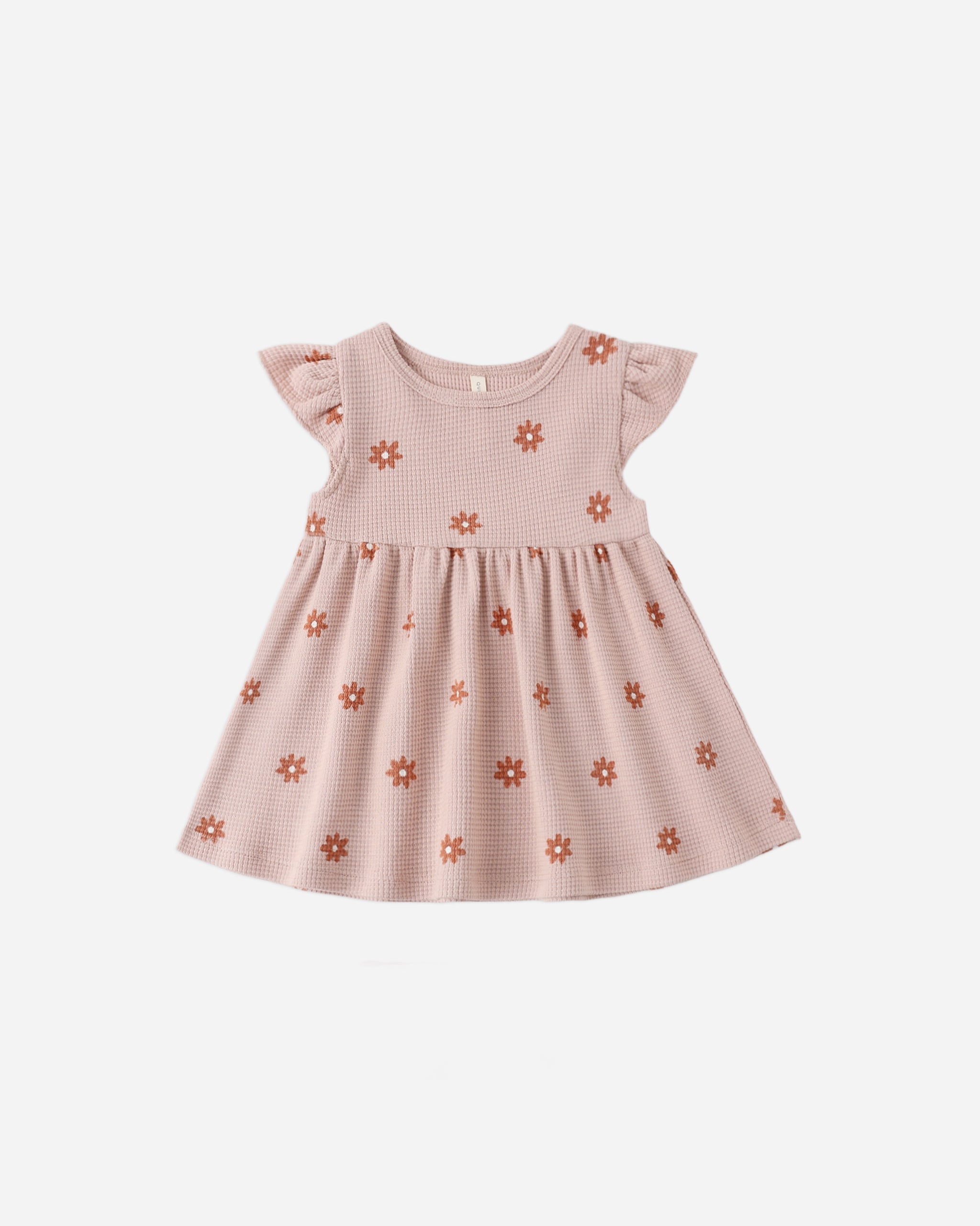 Flutter Sleeve Dress Pink Daisy - Rylee + Cru | Kids Clothes | Trendy Baby Clothes | Modern Infant Outfits |